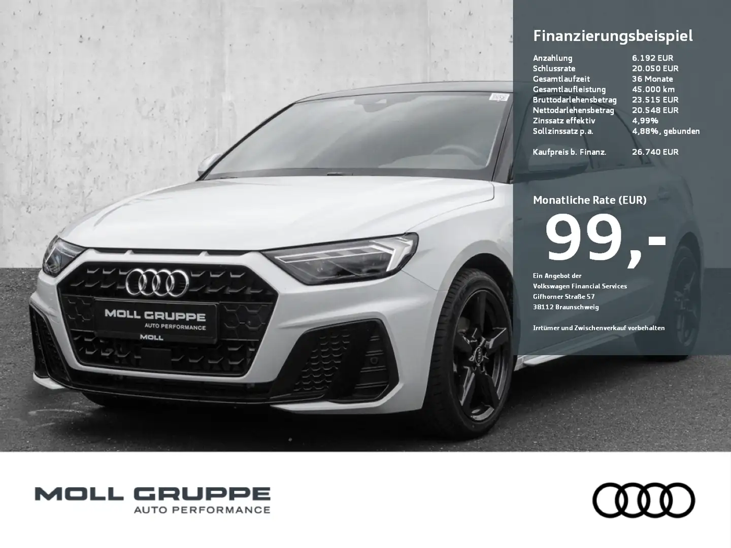 Audi A1 Sportback 30 TFSI S tronic S line NAVI LEDER Negru - 1
