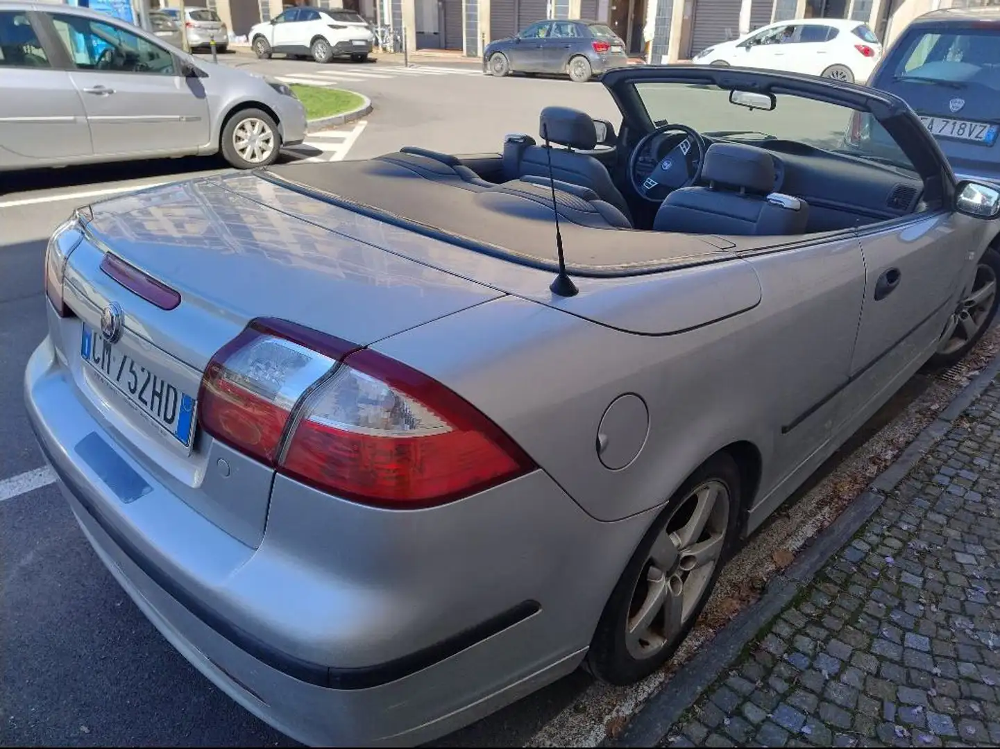 Saab 9-3 9-3 II 2002 Cabriolet Cabrio 2.0t Vector Argento - 2