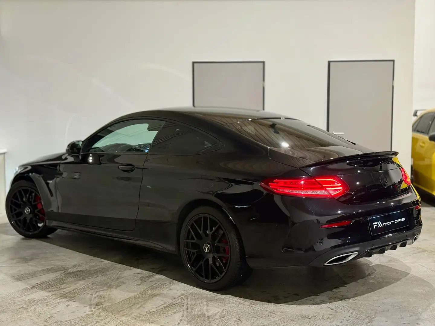 Mercedes-Benz C 250 C 250d 4Matic AMG-LINE,NIGHT PAKET,SZH, ROT LEDER Schwarz - 2