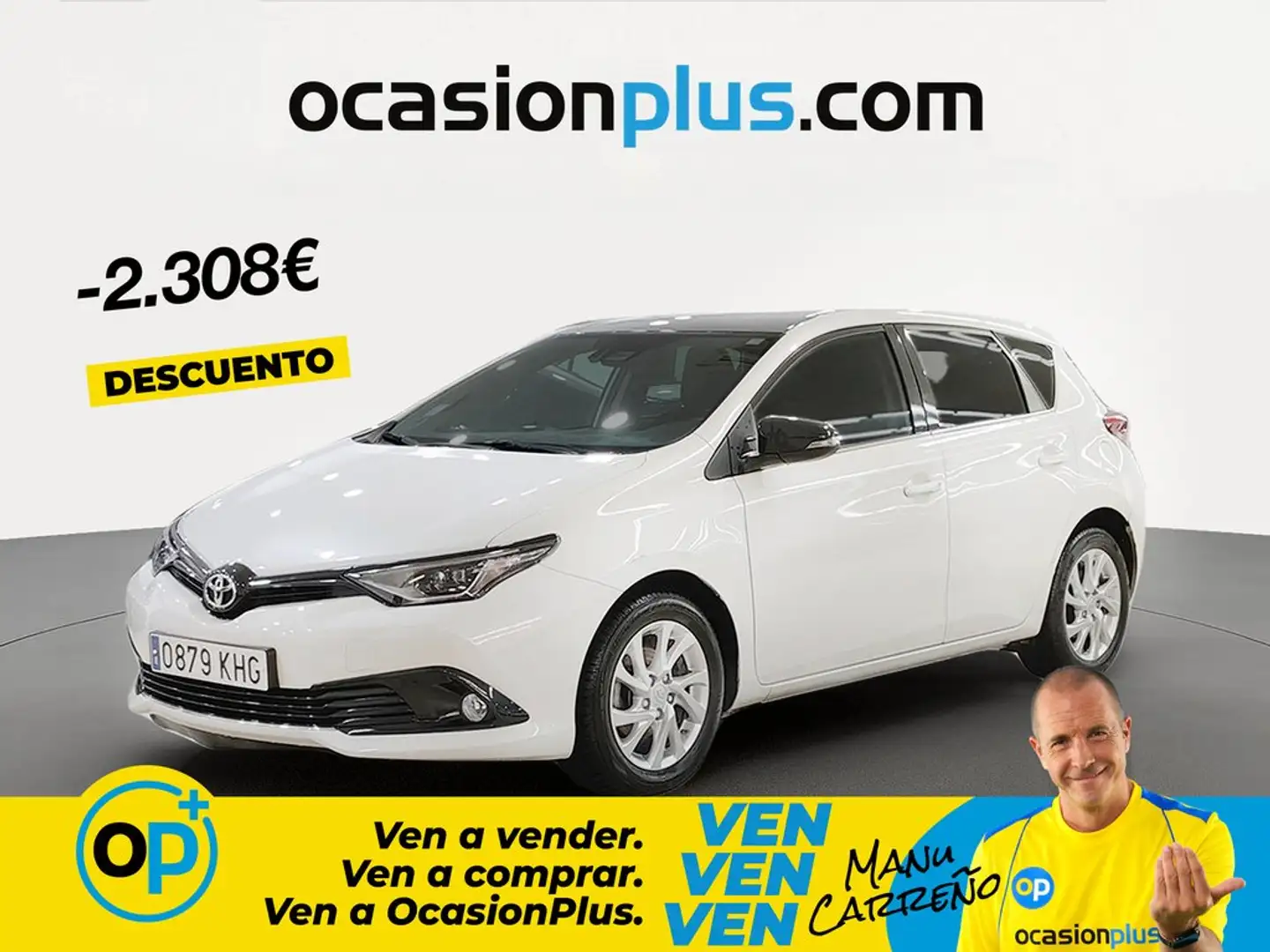 Toyota Auris 120T Feel! Blanco - 1