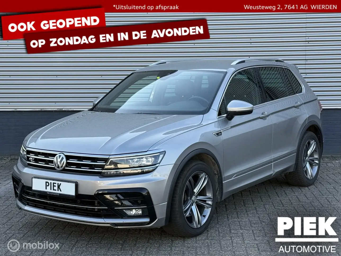 Volkswagen Tiguan 2.0 TDI 4Motion R-Line BTW Grijs - 1