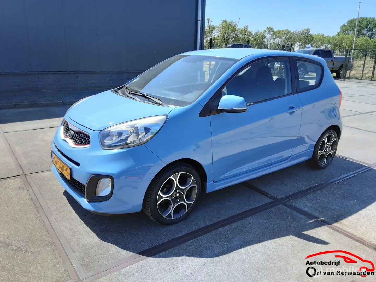 Kia Picanto 1.2 CVVT Comfort Pack Azul - 1