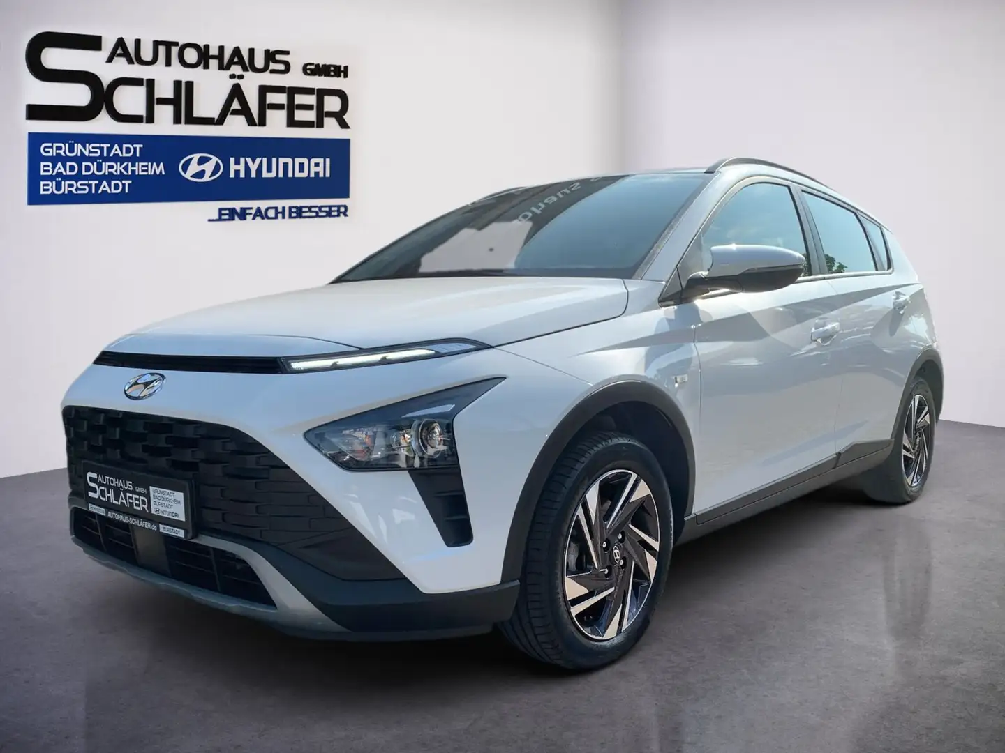 Hyundai BAYON 1.0 T-GDI 7-DCT Trend Mild-Hybrid Weiß - 1