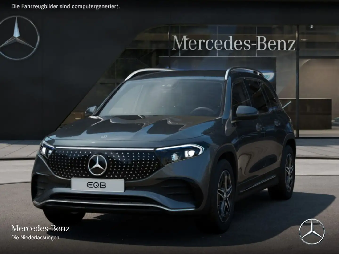 Mercedes-Benz EQB 250 AMG+ADVANCED+KAMERA+SPUR Grau - 2