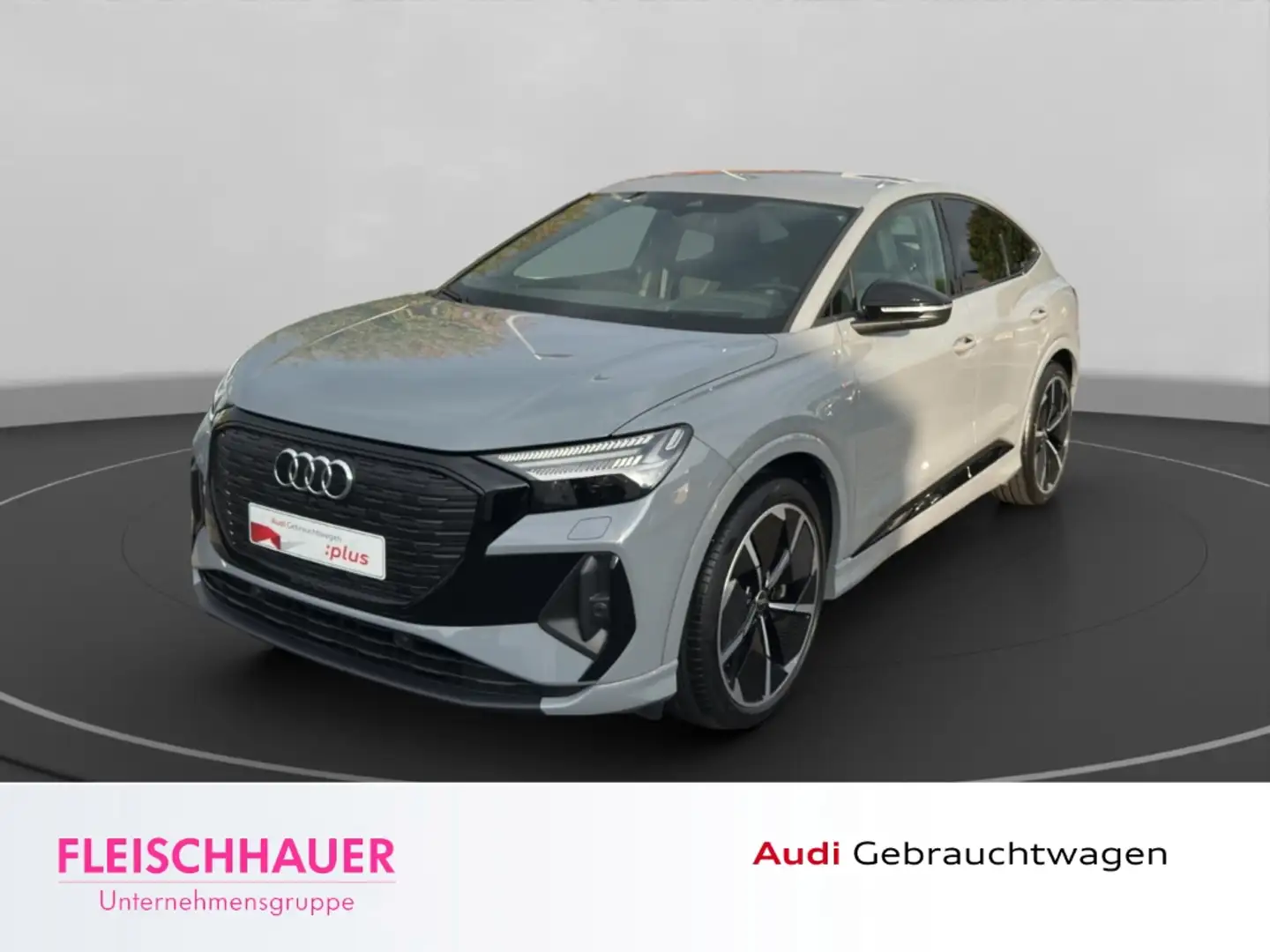 Audi Q4 e-tron Sportback S-Line+Navi+Matrix+RK+CarPlay+APS-Plus Grau - 1