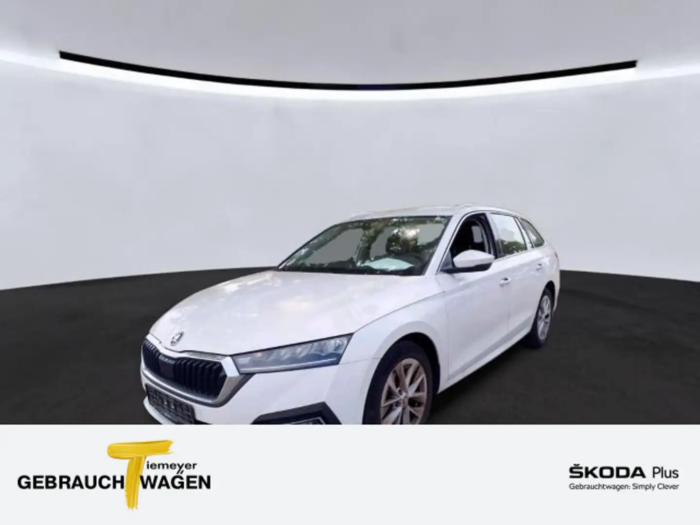 Skoda Octavia Combi 2.0 TDI DSG STYLE LED NAVI HEAD-UP Weiß - 1