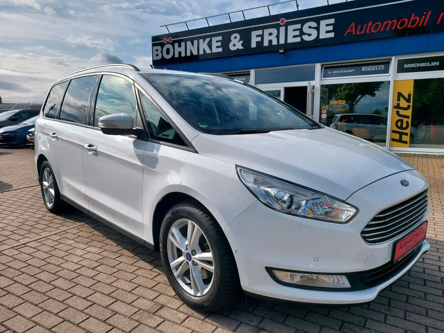 Ford Galaxy 7 Sitze Navi Kamera Tempo SignAssist Blanco - 1