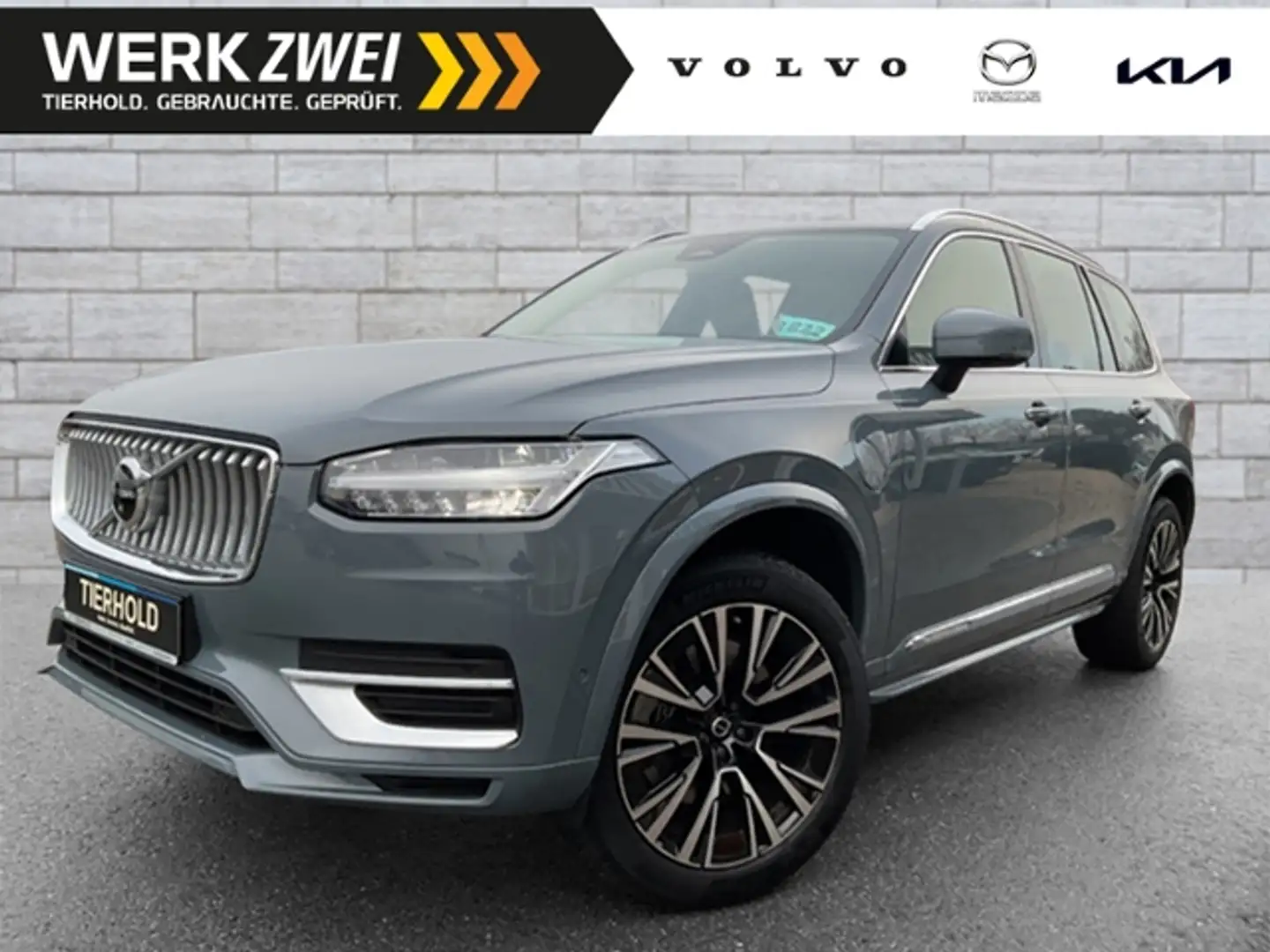 Volvo XC90 T8 Plus Bright Plug-In AWD AHK ACC Google Grau - 1