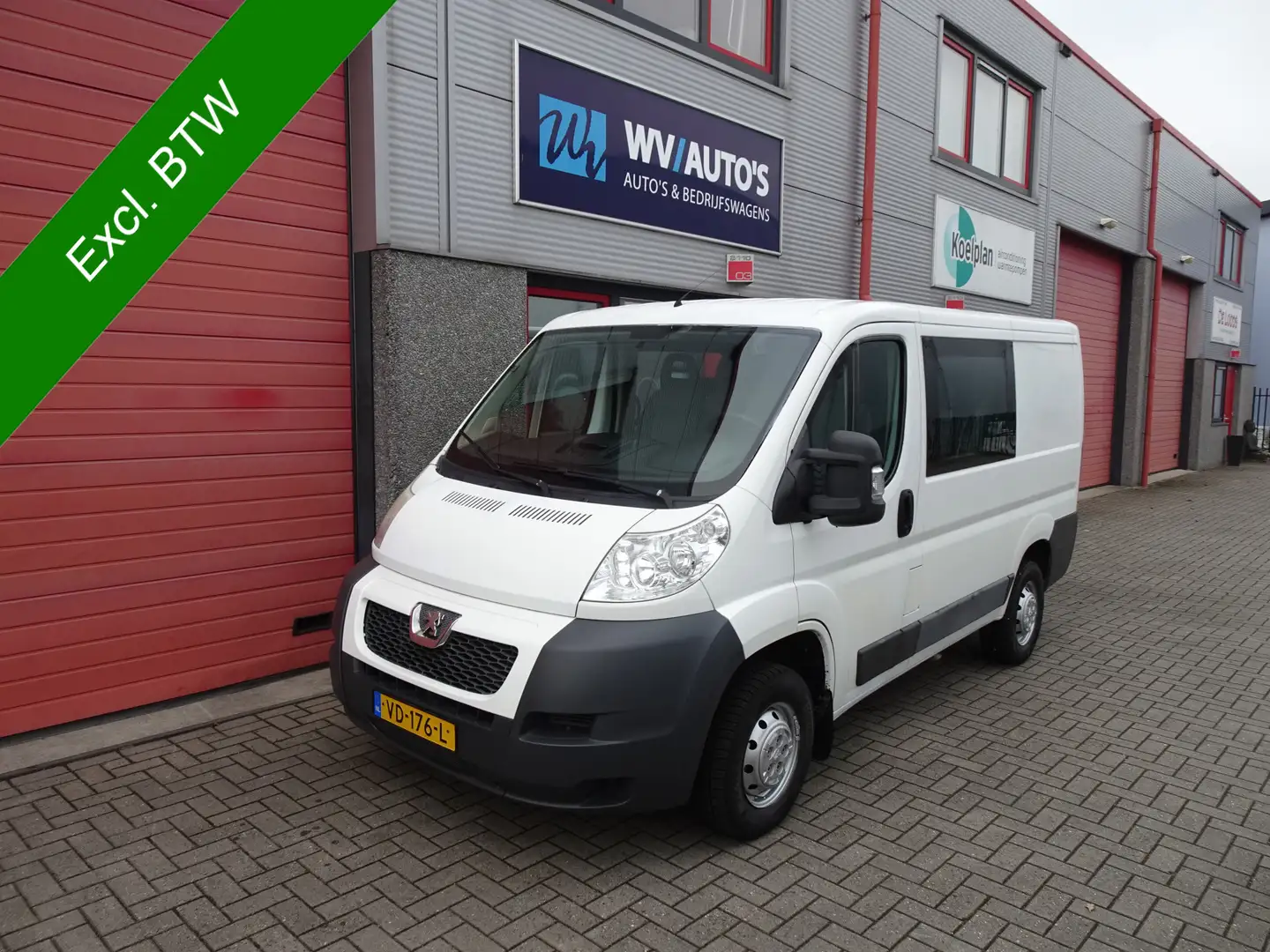 Peugeot Boxer 330 2.2 HDI L1H1 DC Profit+ 6 pers Blanco - 1