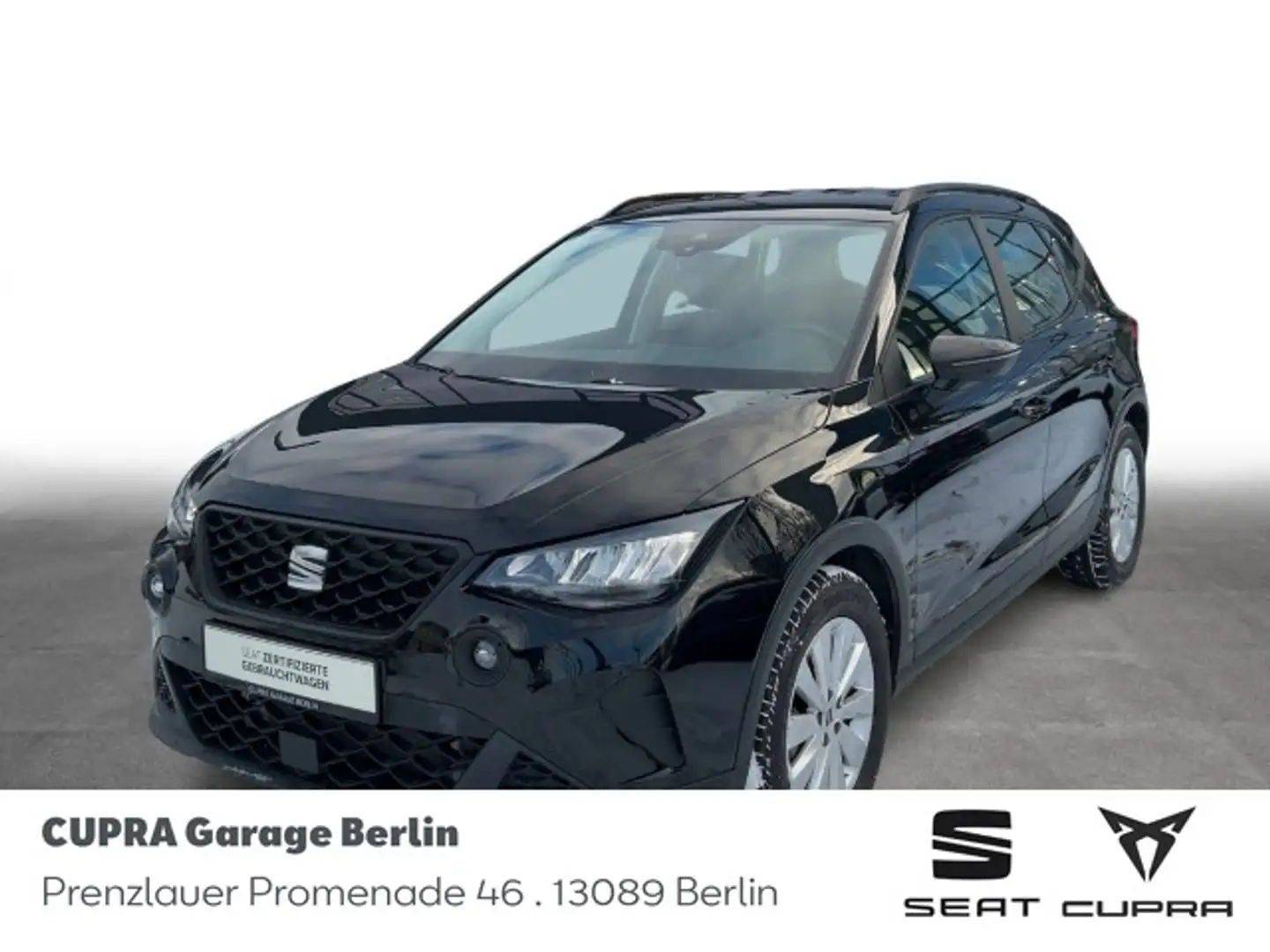 SEAT Arona 1.0 TSI DSG Style LED GRA PDC Schwarz - 1