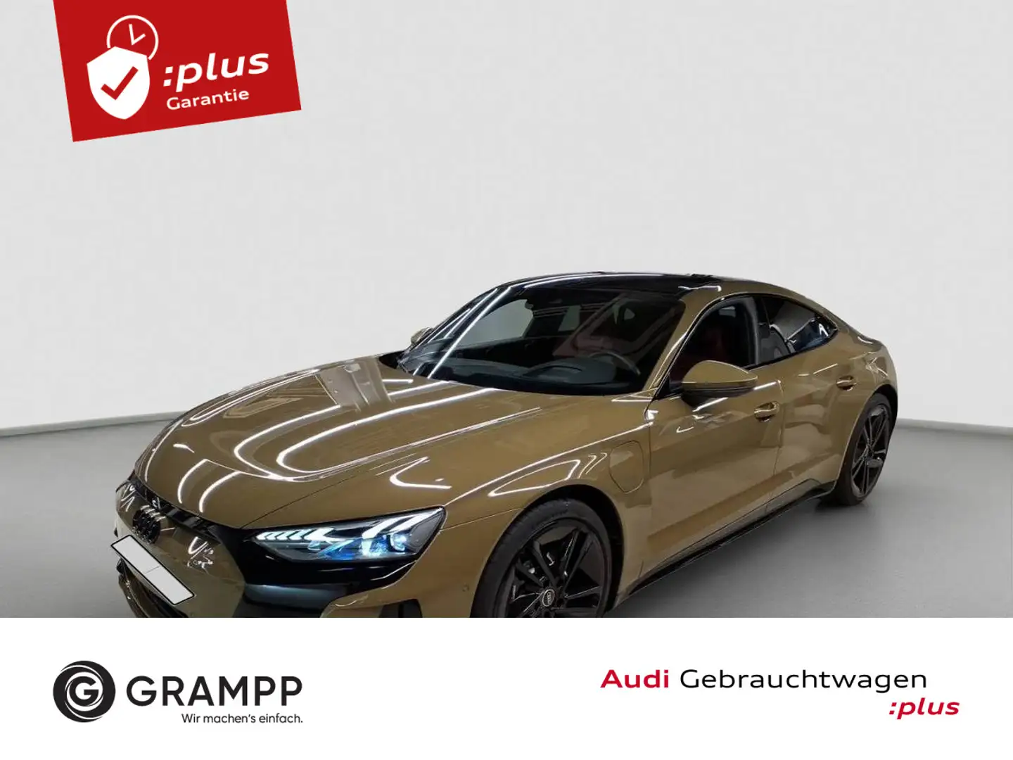 Audi e-tron GT +ADAPAIR+LASER+OPTIK+NACHT+B&O Grün - 1