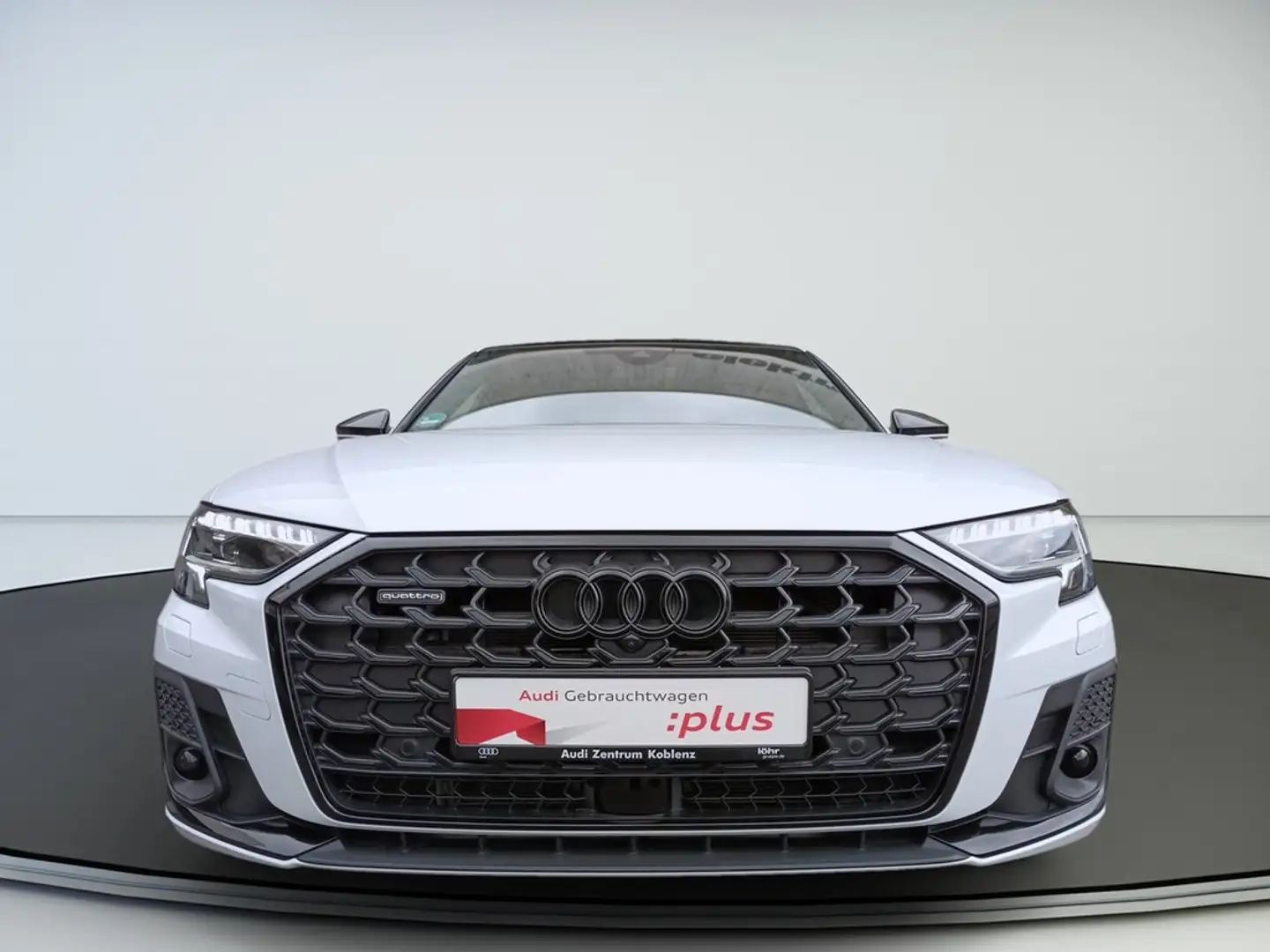 Audi A8 50 TDI S line Navi Matrix B&O AHK Panorama White - 2