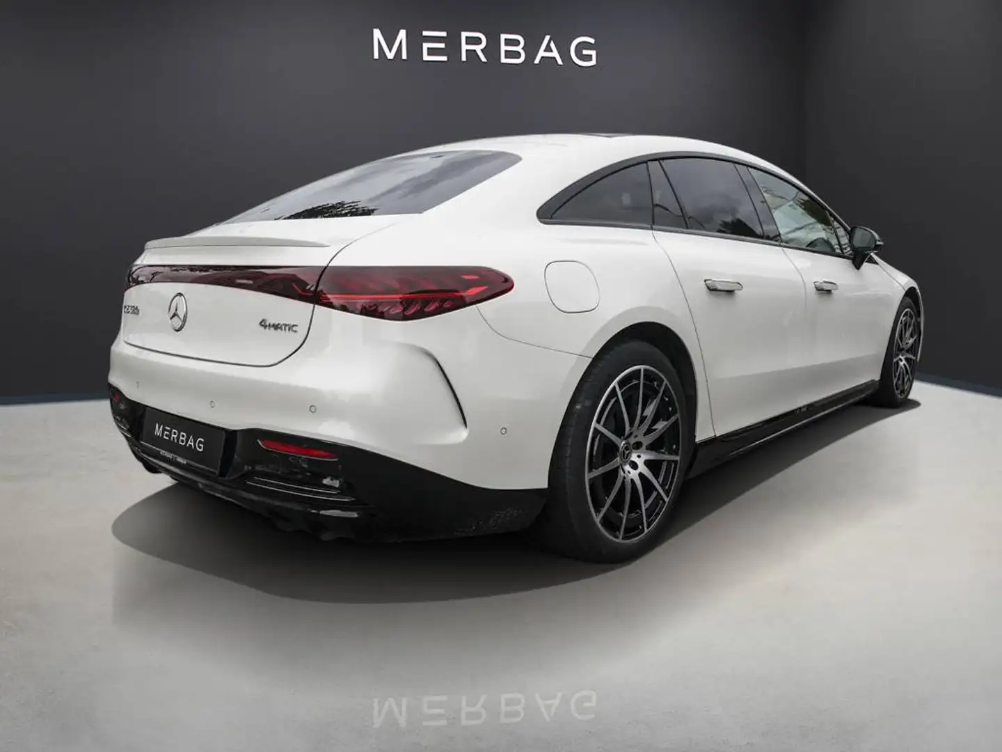 Mercedes-Benz EQS 4M AMG-LINE PANO HUD MASSAGE NIGHT Blanc - 2
