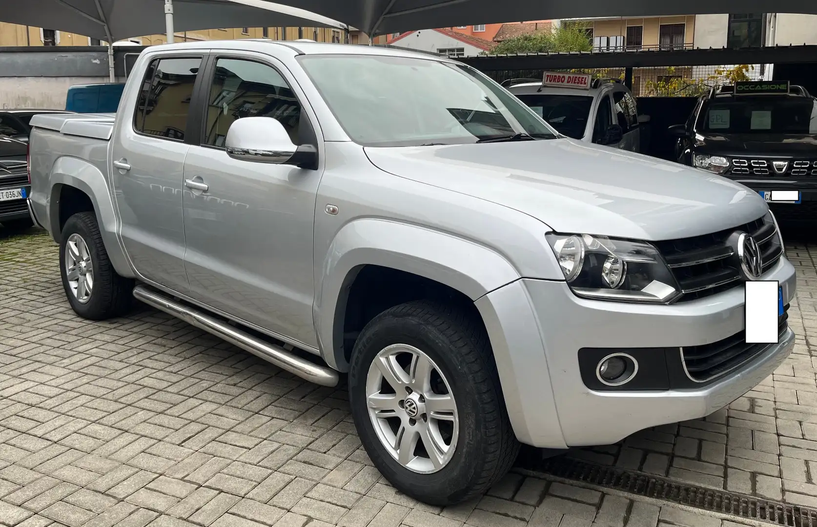 Volkswagen Amarok Amarok 2.0 BiTDI 164 CV 4MOTION Permanente Plateado - 1