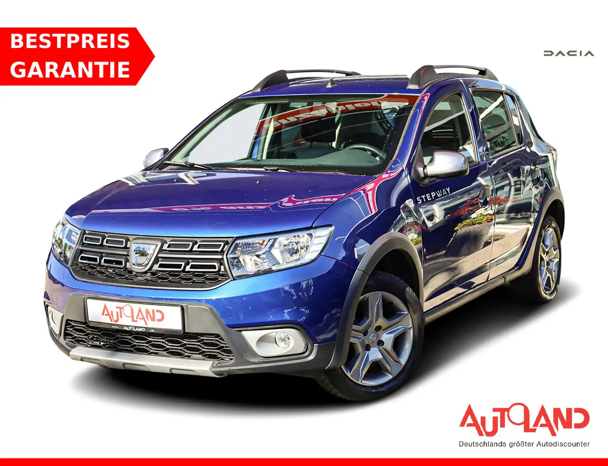 Dacia Sandero Stepway 1.0 Navi AHK Kamera DAB Tempomat — миниатюра 1