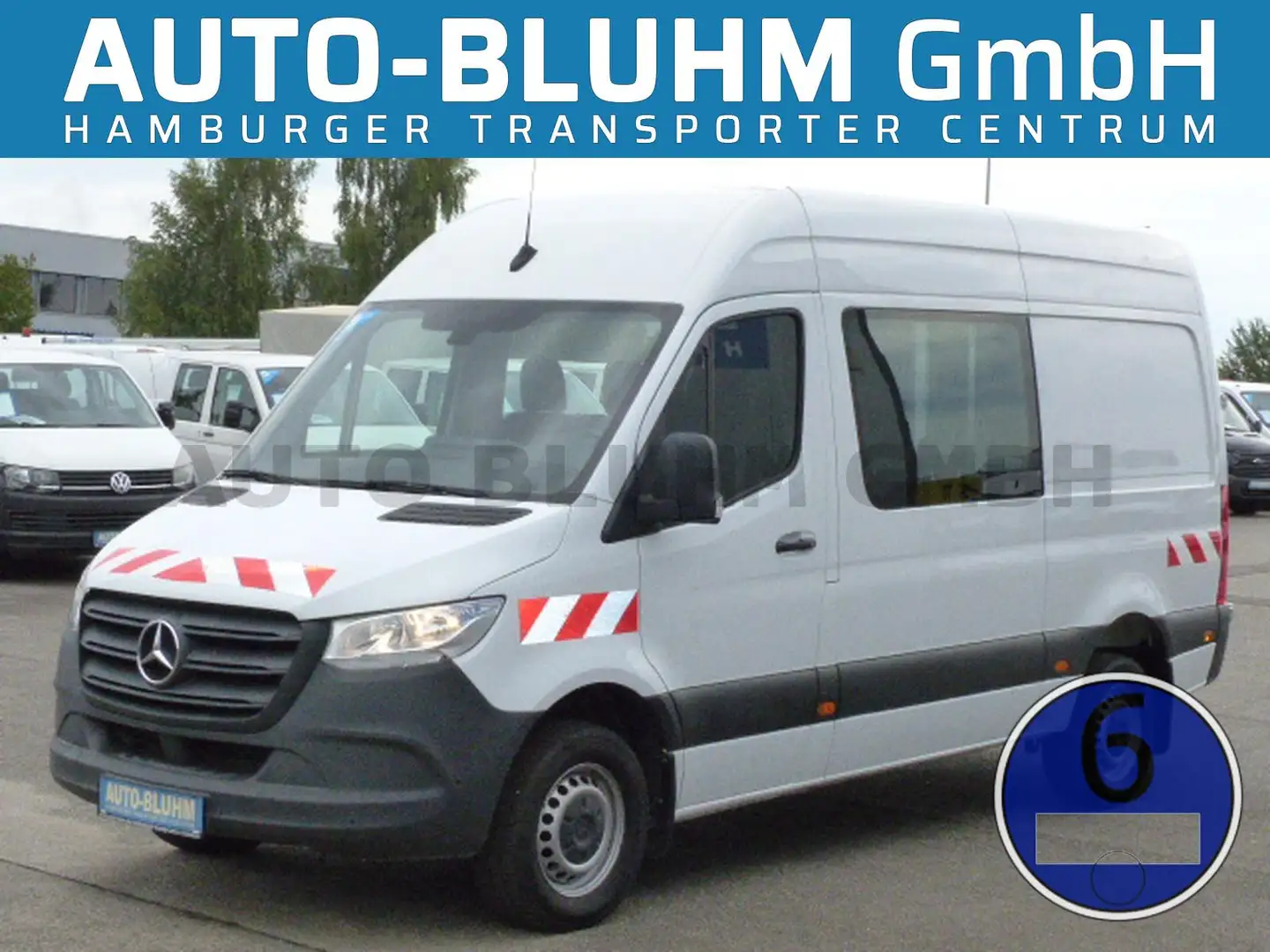 Mercedes-Benz Sprinter 314 CDI Mixto L2H2 Standhzg AC 6-Sitze Weiß - 1