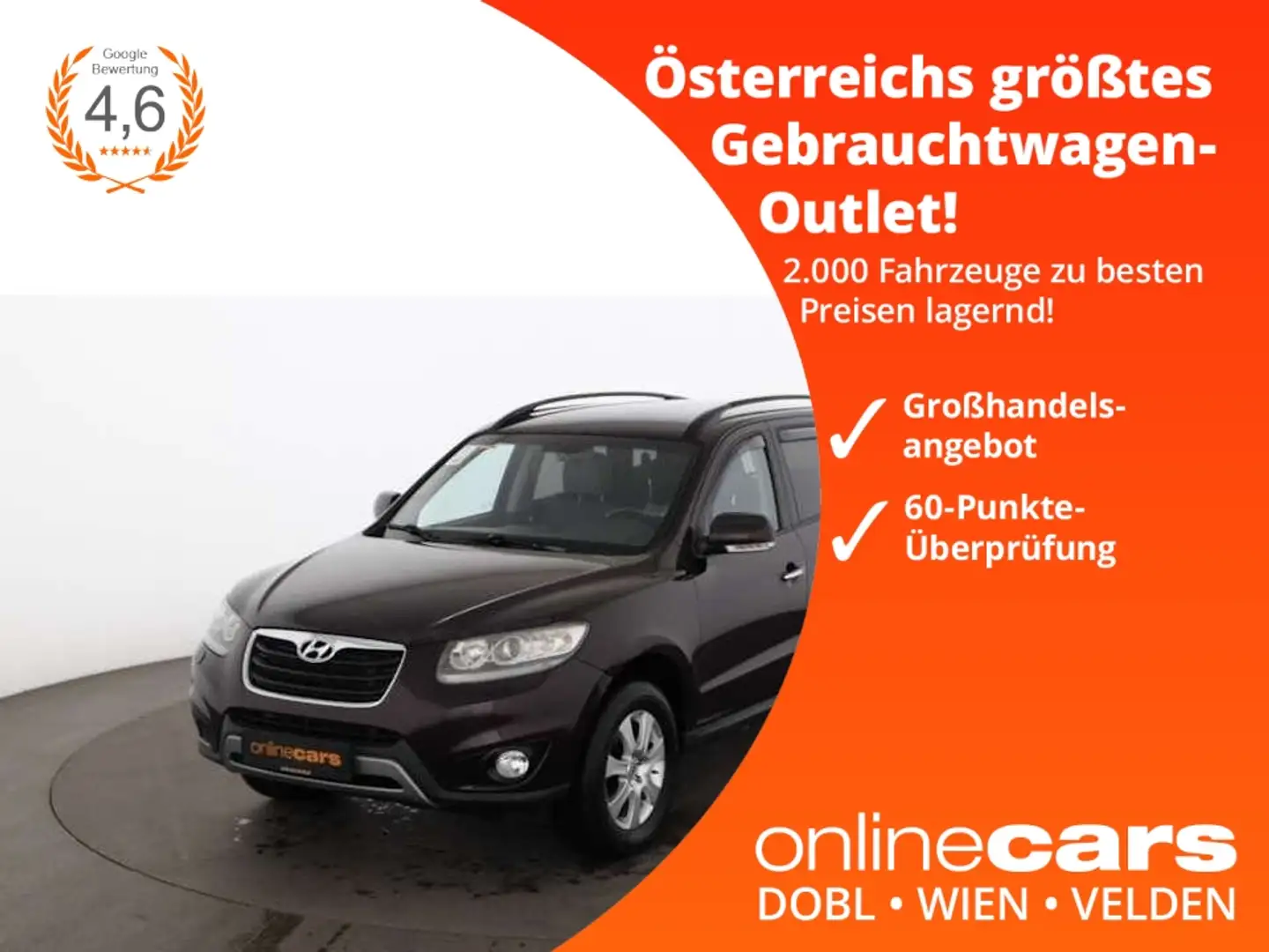 Hyundai SANTA FE 2.2 CRDi Premium Aut XENON LEDER NAVI Rosso - 1