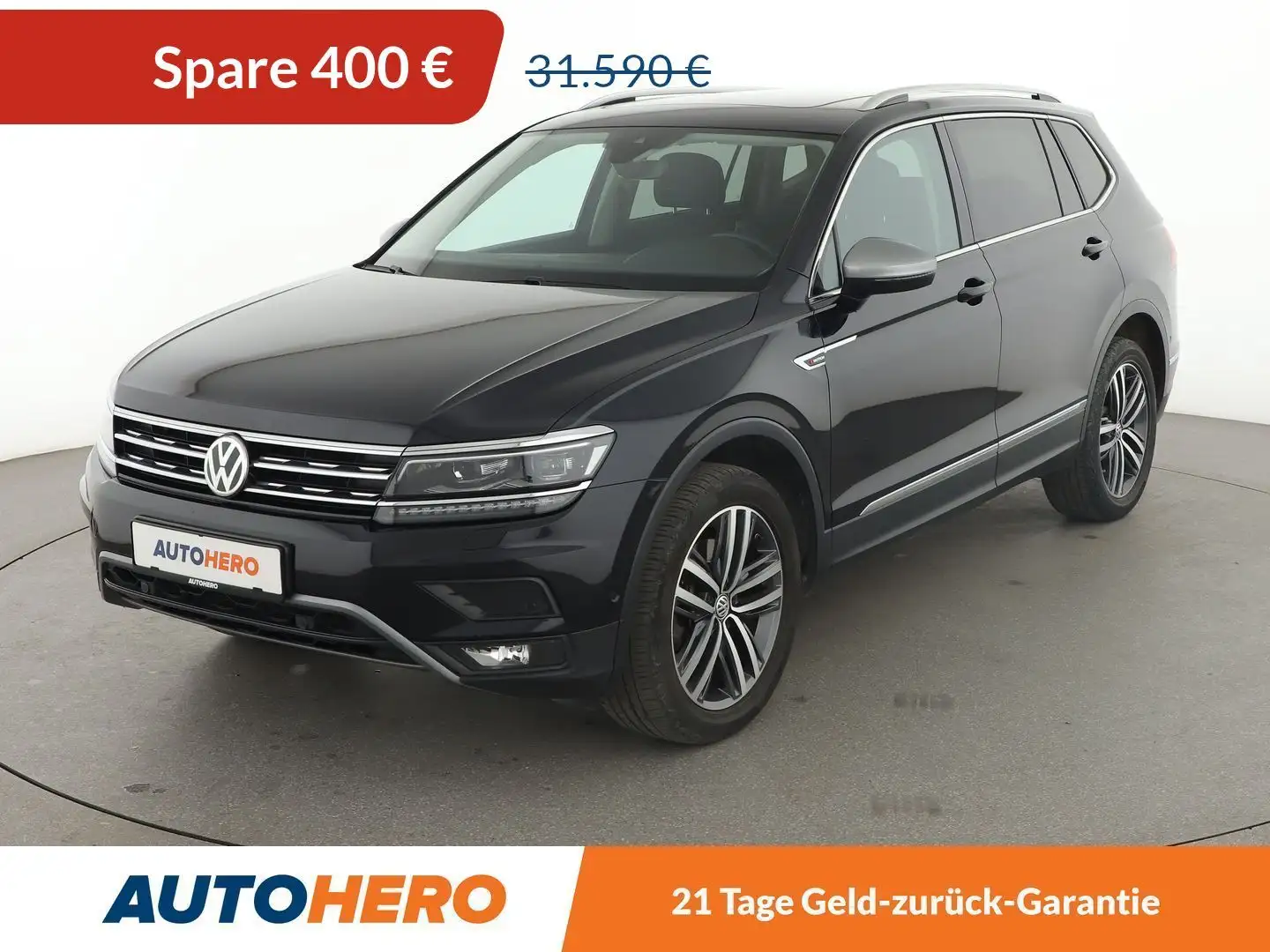 Volkswagen Tiguan Allspace 2.0 TDI Highline 4Motion Aut.*NAVI*LED*ACC*HEADUP* Schwarz - 1