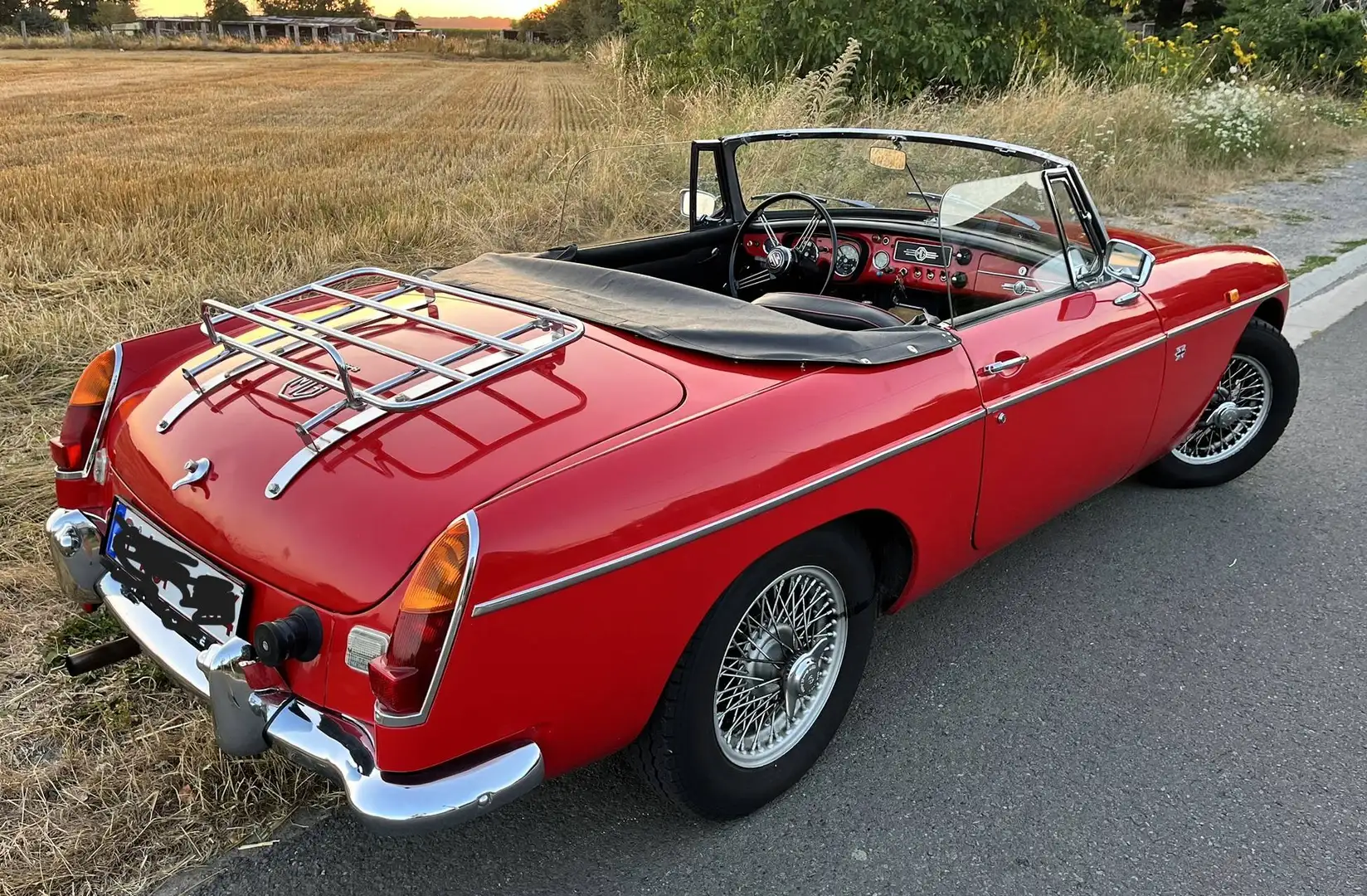 MG MGB Jacques Coune Phares et ailes Rot - 2