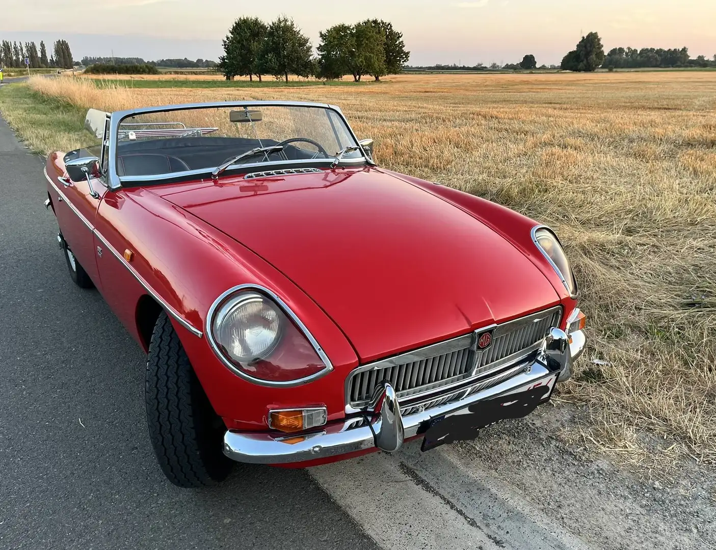 MG MGB Jacques Coune Phares et ailes Rot - 1