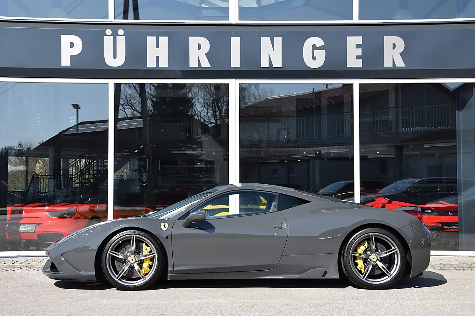 Ferrari 458 Speciale *4-Punkt Gurte*Bügel*Alcantara Charcoal* Grau - 1