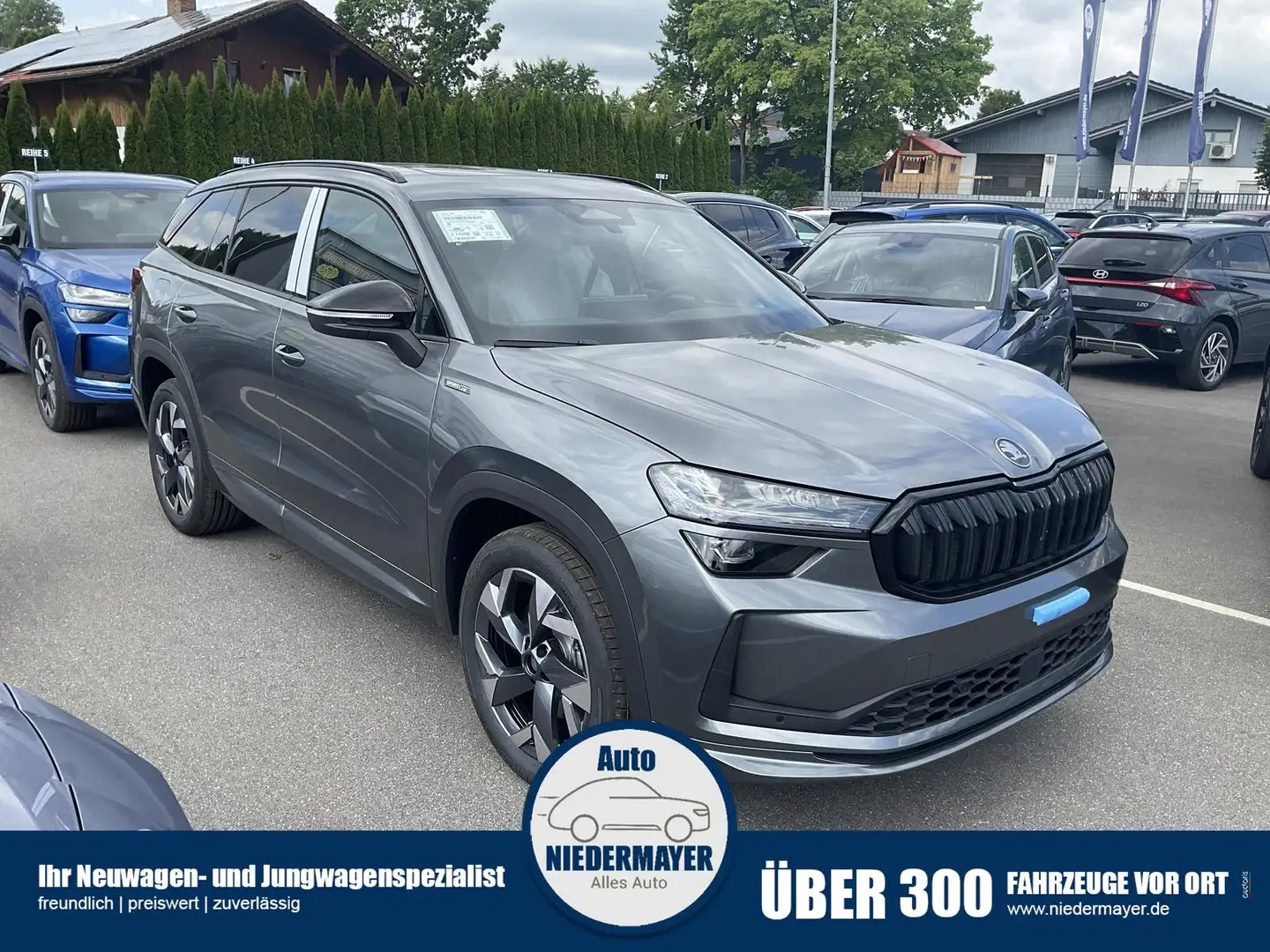 Skoda Kodiaq 1.5 TSI DSG Sportline, 7-Sitzer, Pano, AHK, Navi, Gri - 1