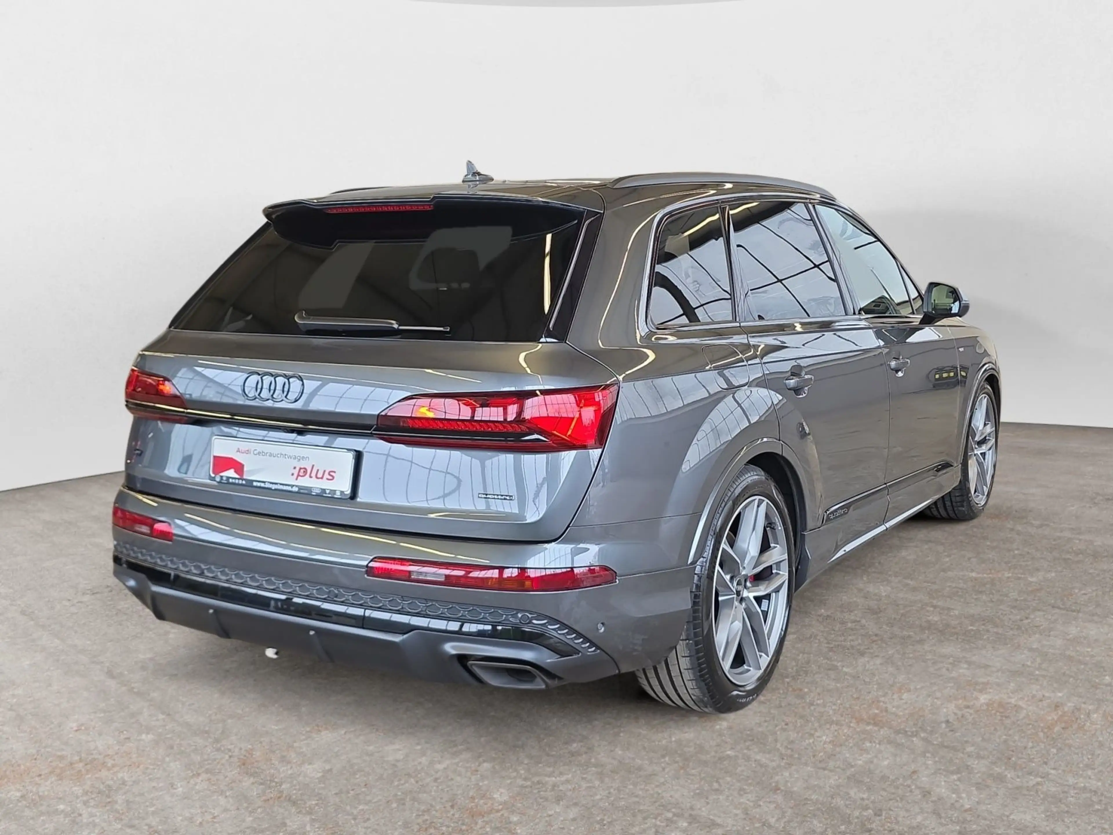 Audi Q7 55 TFSI qu. S line*schwarz+*AHK*Pano*Head_up — photo 7