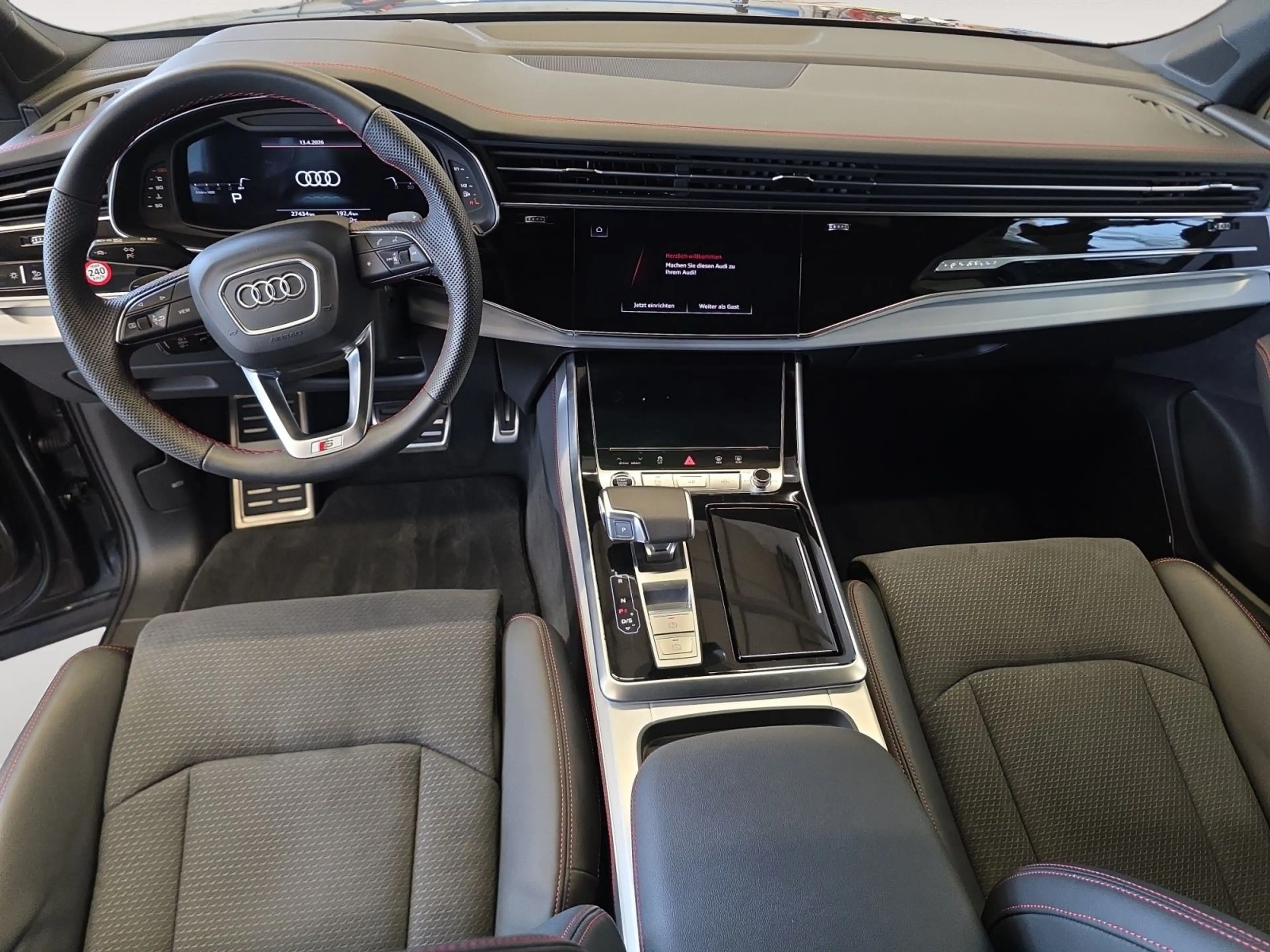Audi Q7 55 TFSI qu. S line*schwarz+*AHK*Pano*Head_up — photo 12