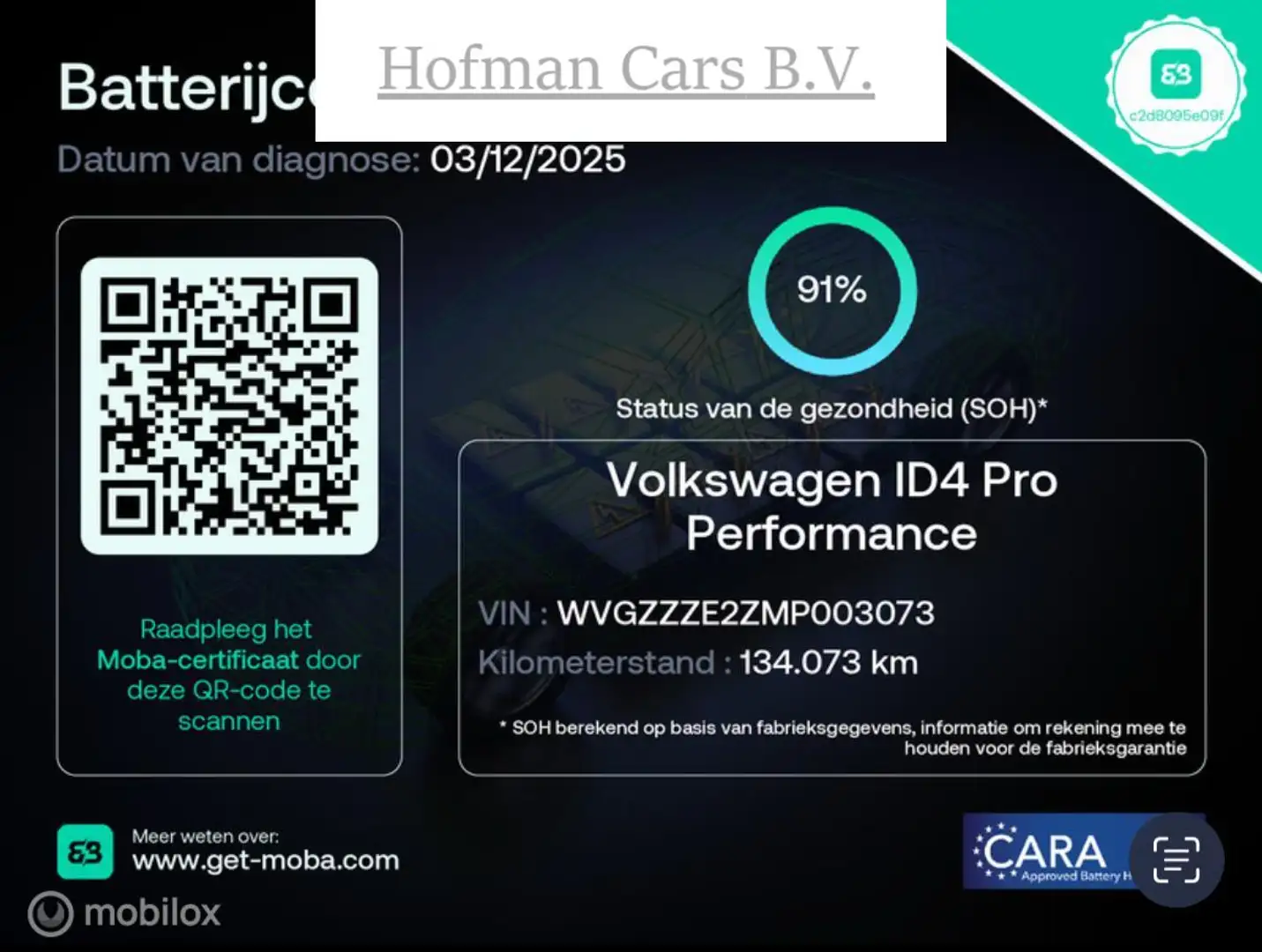 Volkswagen ID.4 Soh 91% First 77 kWh NAP Incl. BTW Gris - 2