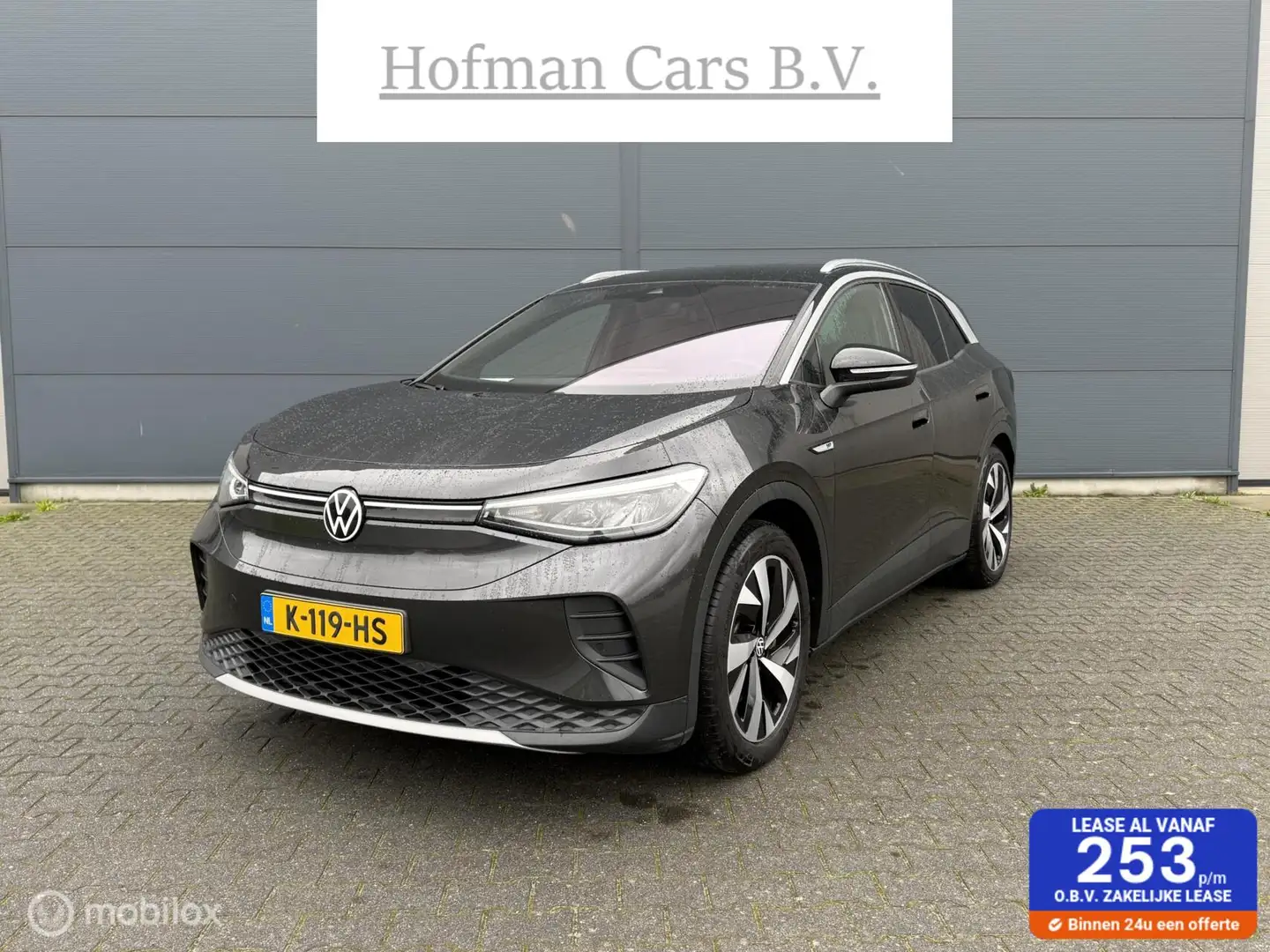Volkswagen ID.4 Soh 91% First 77 kWh NAP Incl. BTW Gris - 1