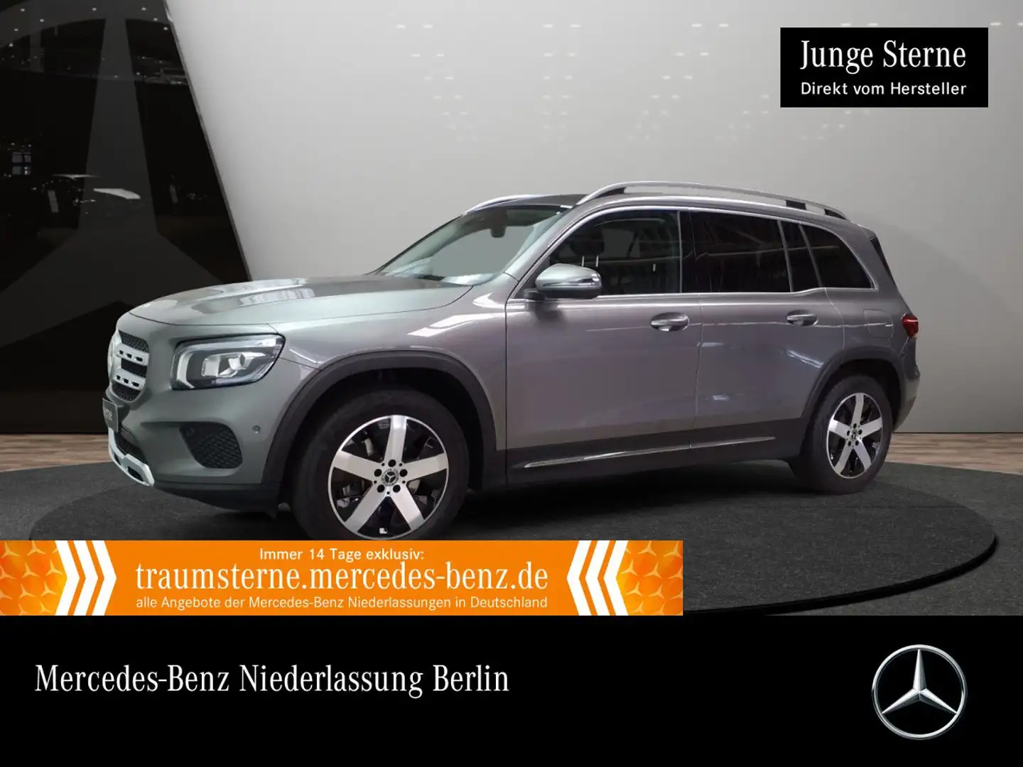 Mercedes-Benz GLB 220 d 4M PROGRESSIVE+LED+KAMERA+8G Grigio - 1