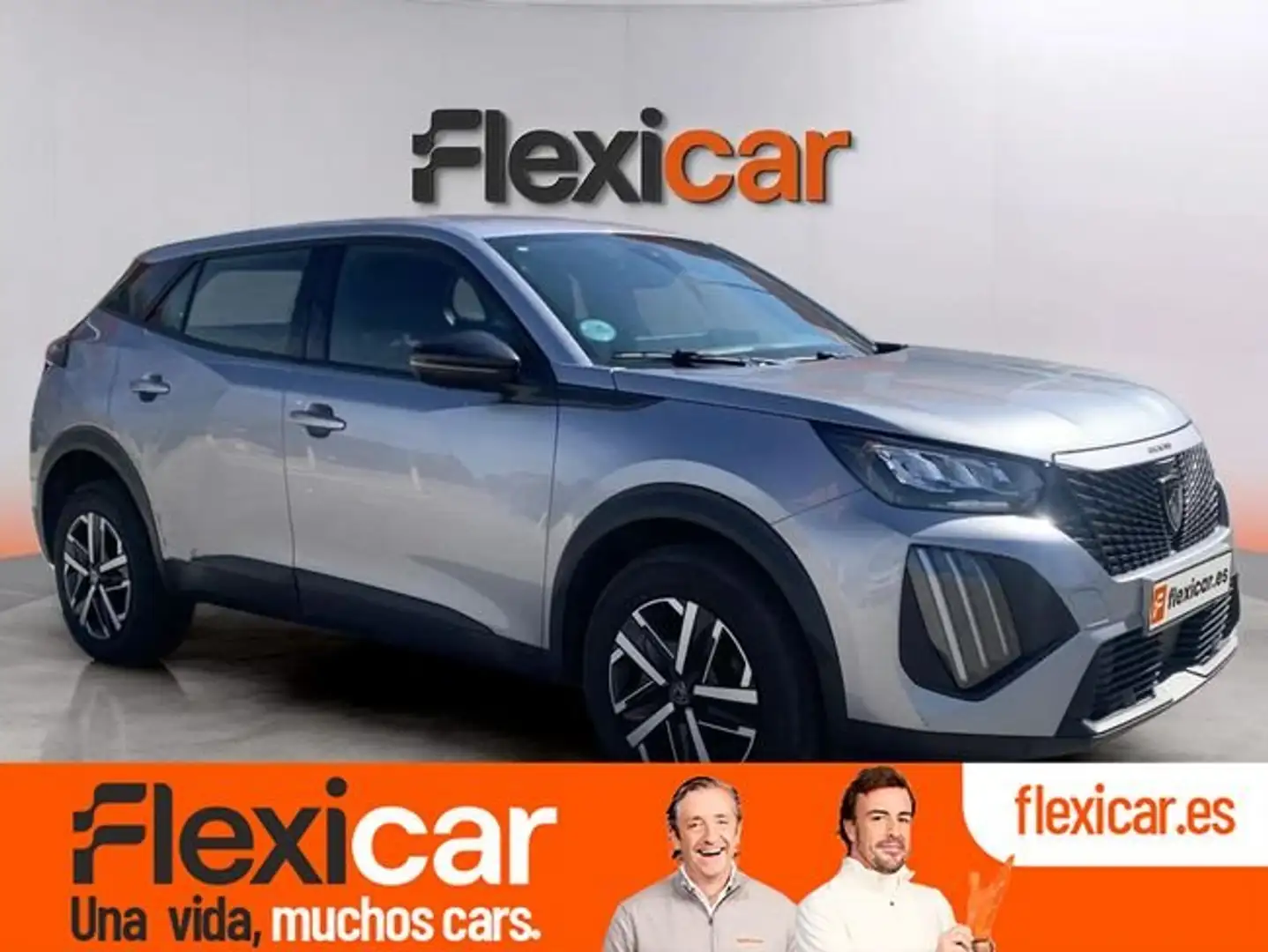 Peugeot 2008 1.2 PureTech S&S Active 100 Gris - 1