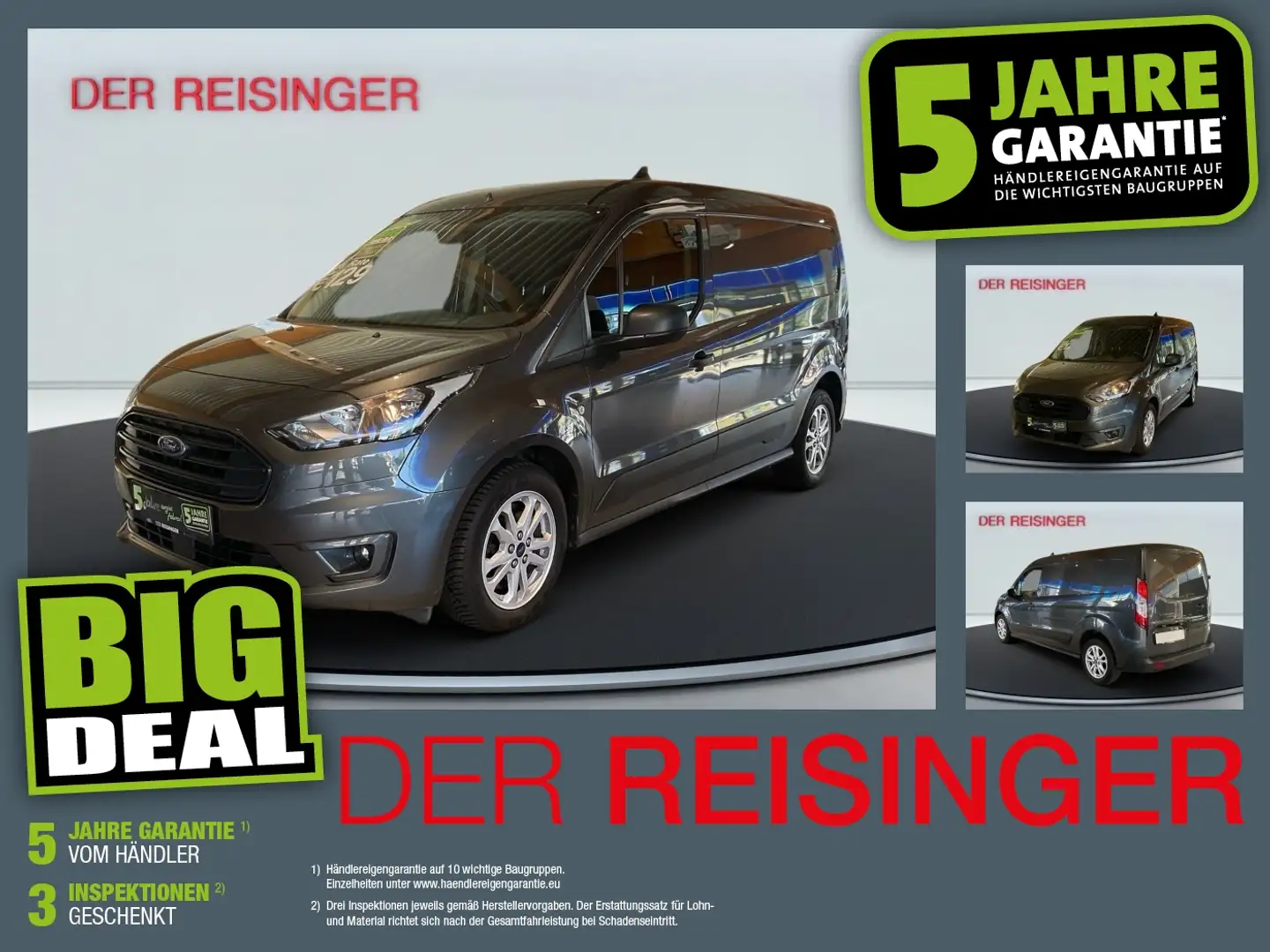 Ford Transit Connect L2 HP Trend Grau - 1