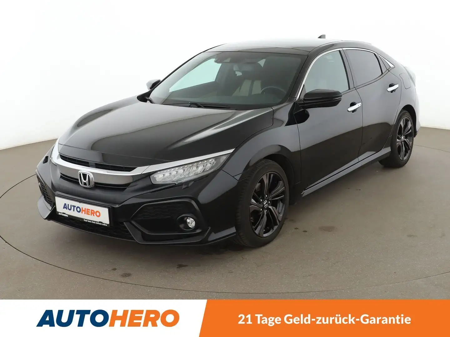 Honda Civic 1.5 VTEC Prestige Aut*NAVI*LED*ACC*CAM*SHZ* Schwarz - 1