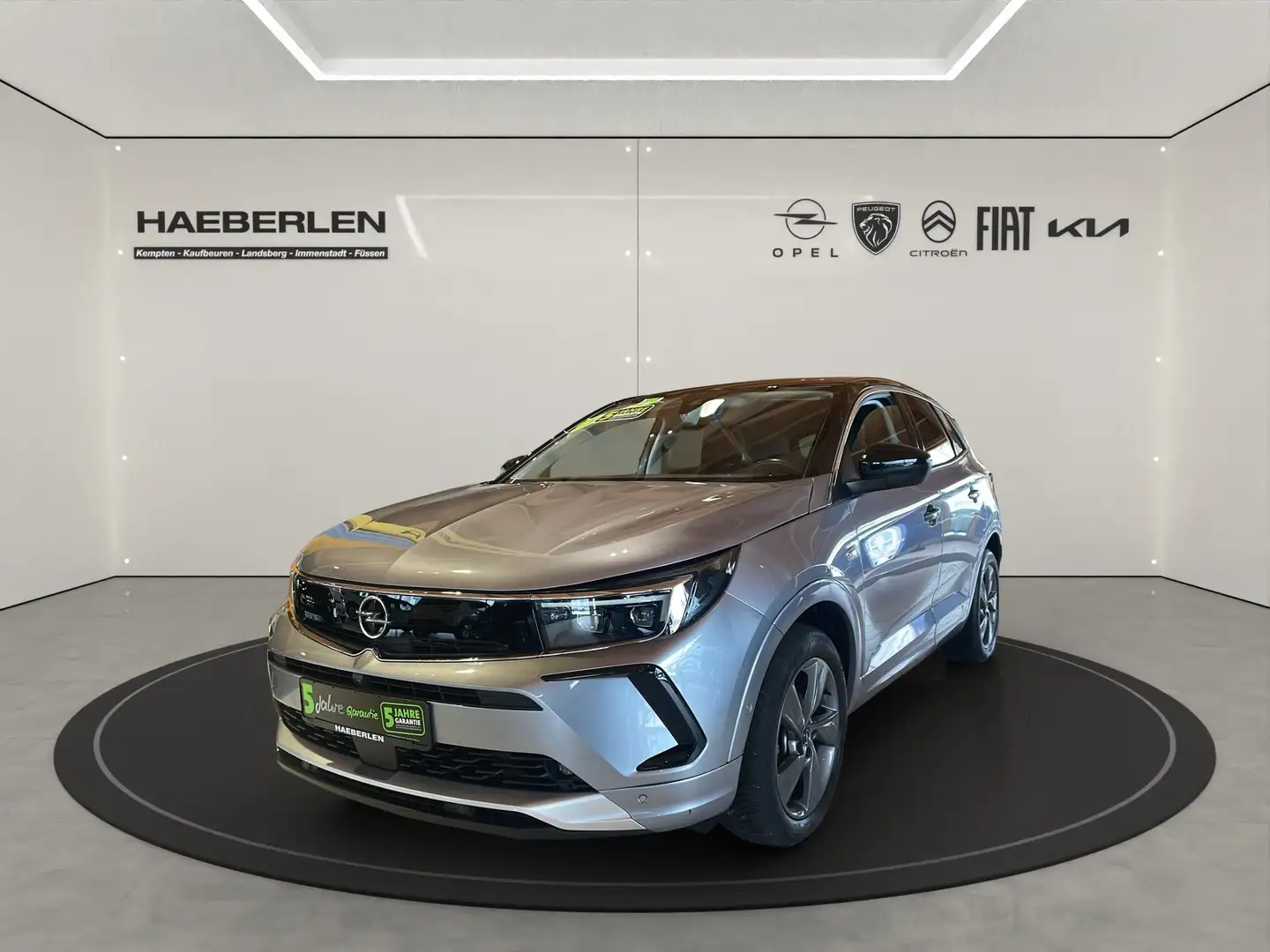 Opel Grandland 1.2 Turbo Elegance ACC+AHK+Alcantara Grau - 2