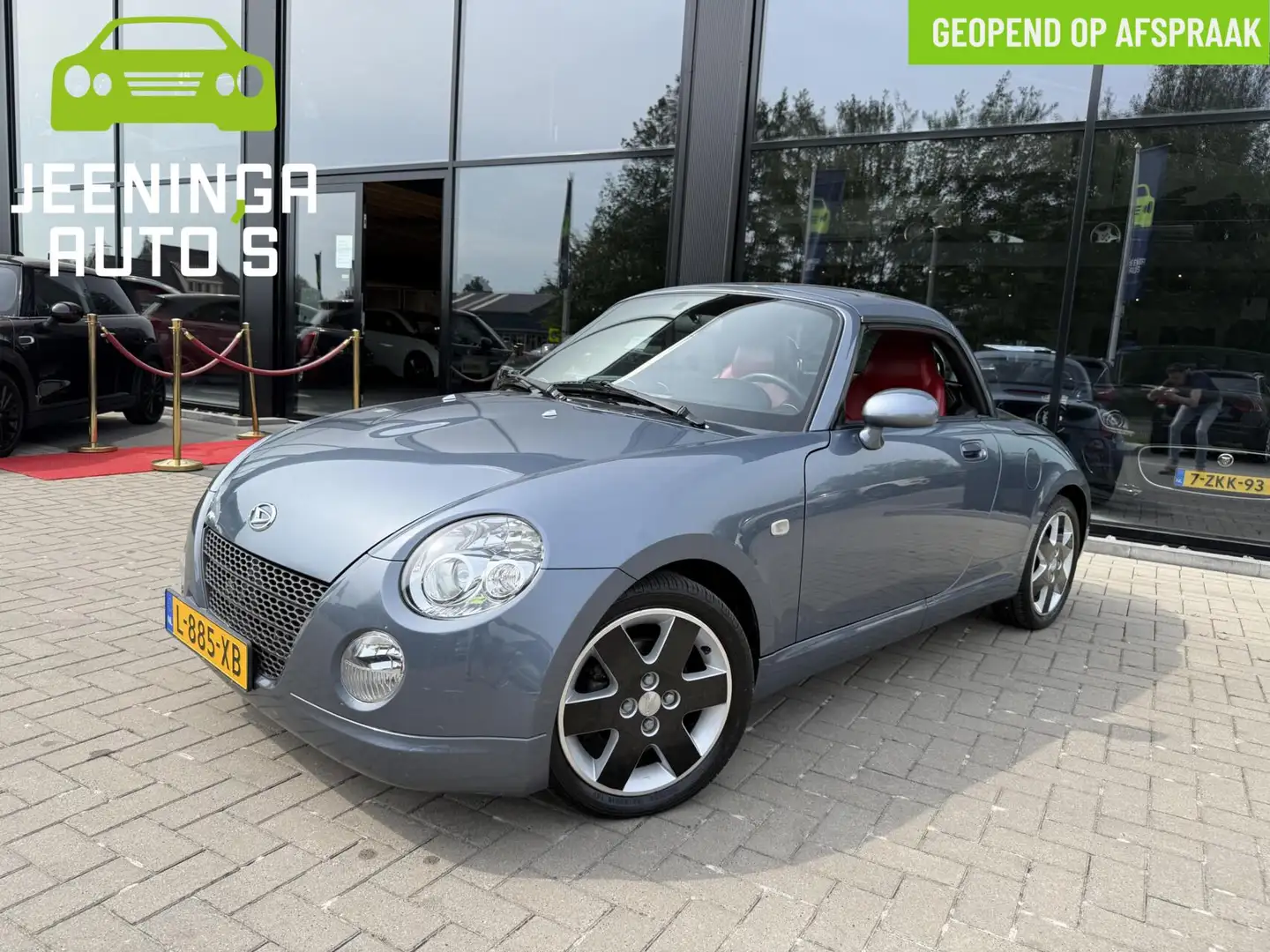 Daihatsu Copen 1.3-16V|Leer|Stoelverwarming|Airco|AppleCarPlay Grau - 1