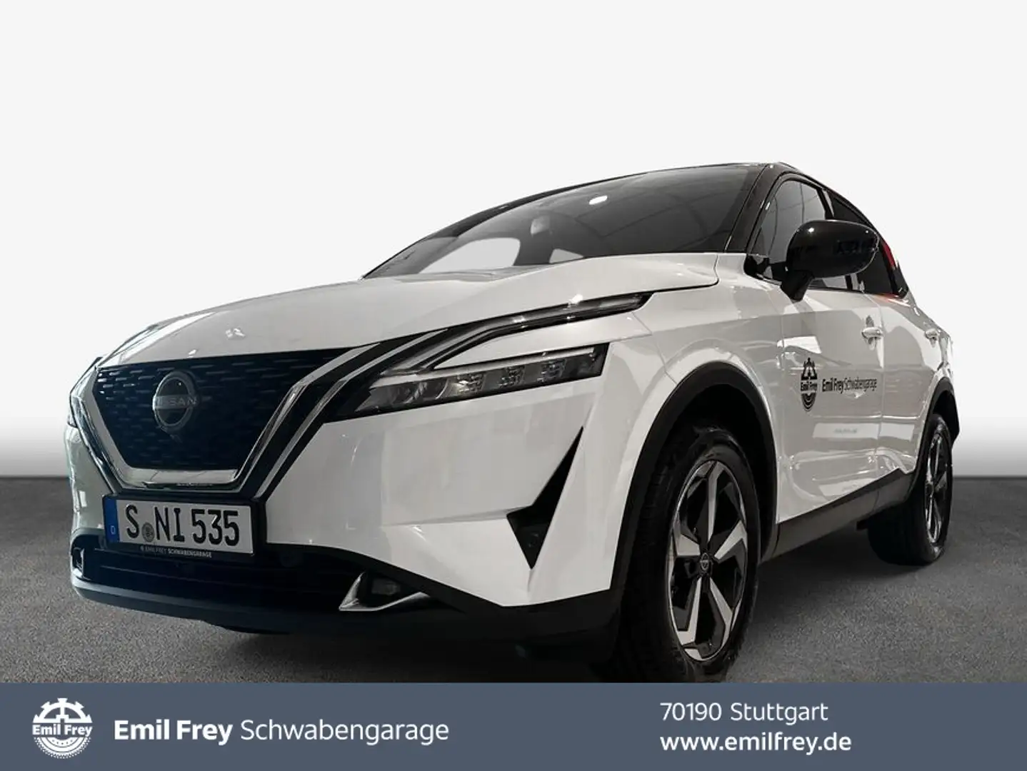 Nissan Qashqai 1.3 DIG-T MHEV Xtronic N-Connecta 116 kW, Weiß - 1