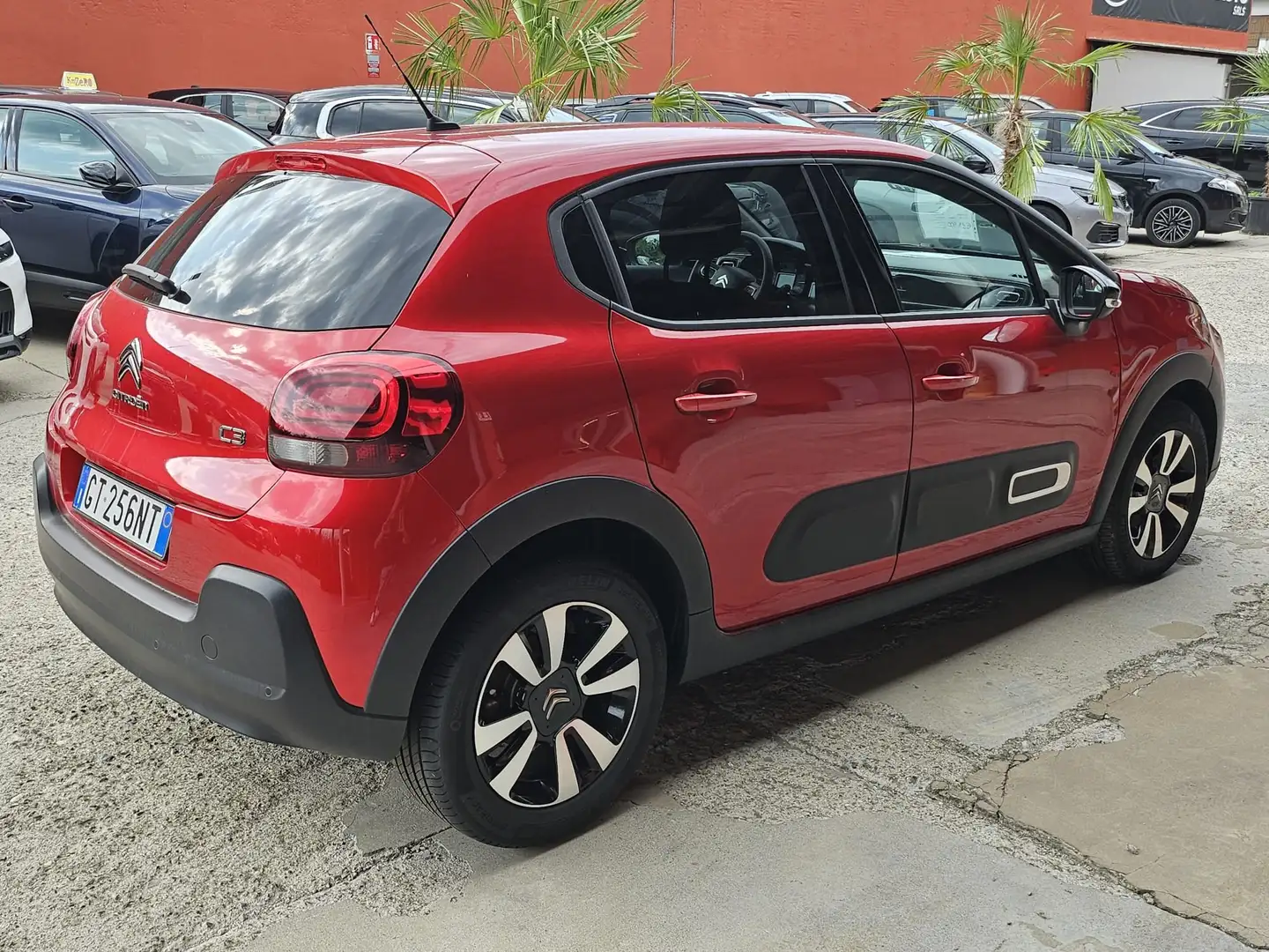 Citroen C3 C3 III 2017 1.2 puretech Max PROMO FIN Rosso - 2