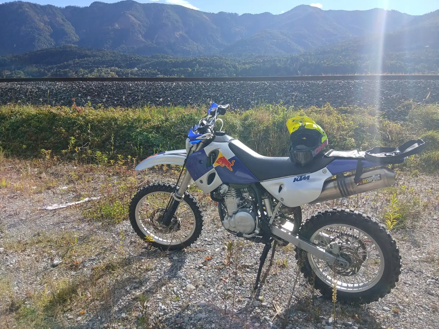 KTM 400 LC 4 Blauw - 1