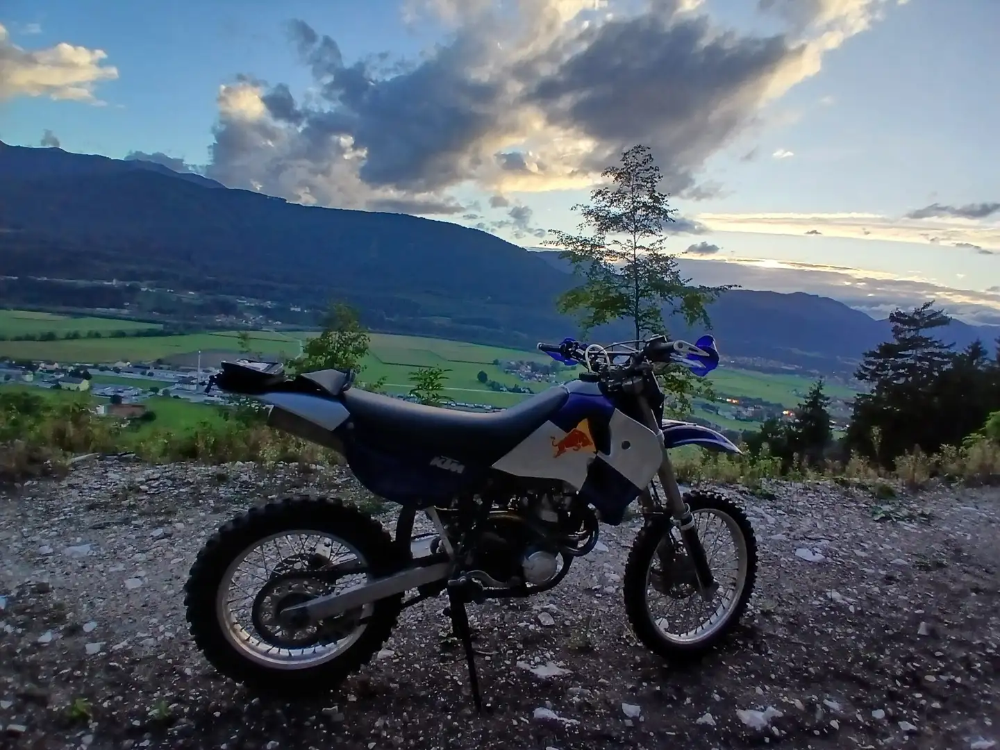KTM 400 LC 4 Blauw - 2