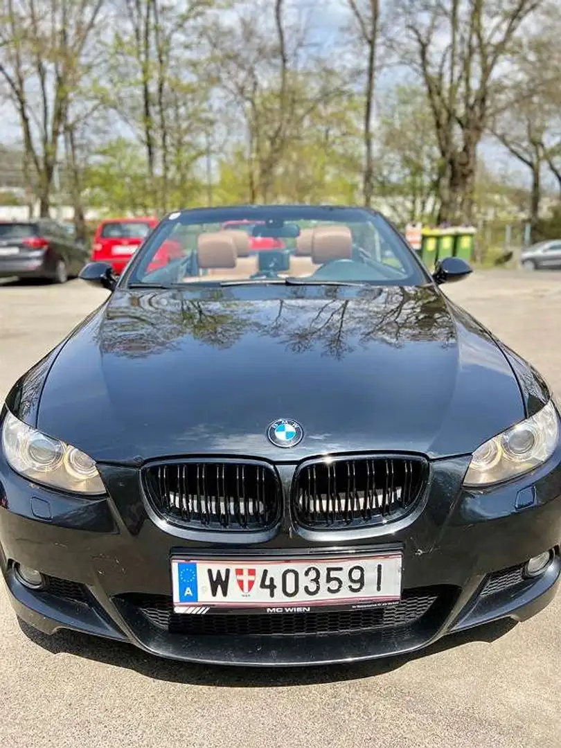 BMW 325 325d Cabrio Schwarz - 1