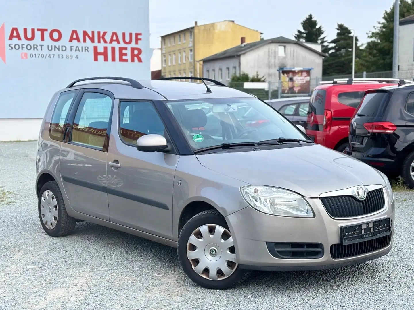 Skoda Roomster 1.4 TDI Klima,NAVI,Sitzheizung,TÜV-NEU Grau - 2