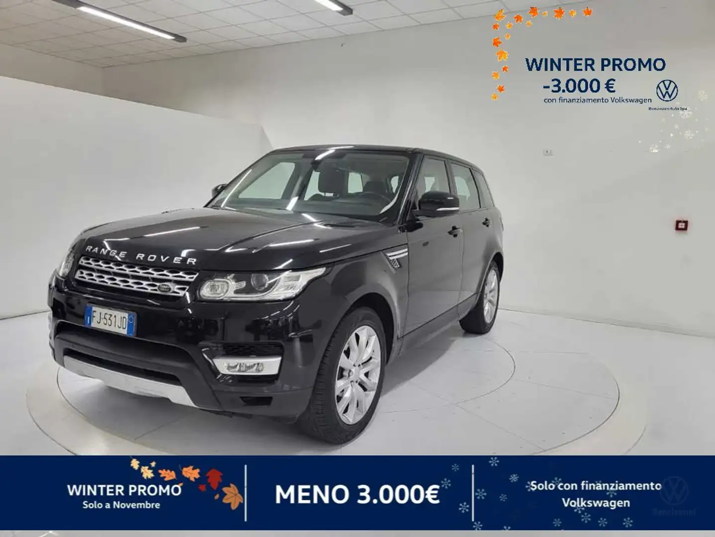 Land Rover Range Rover Sport 2ª serie 3.0 TDV6 HSE Dynamic Zwart - 1