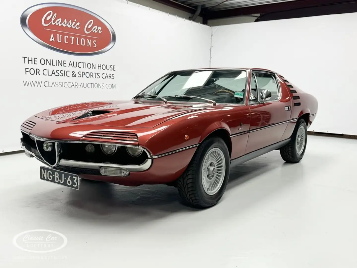 Alfa Romeo MONTREAL   - ONLINE AUCTION Червоний - 1