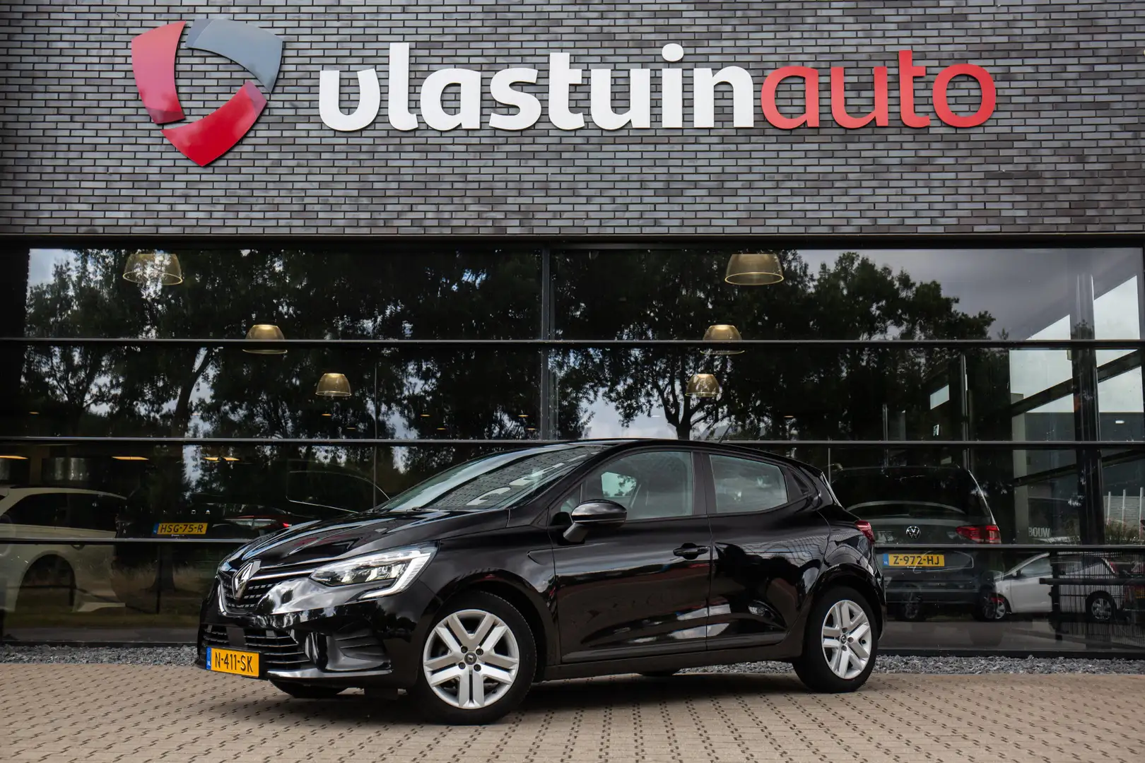 Renault Clio 1.0 TCe Zen , Cruise control, Navi, Zwart - 1