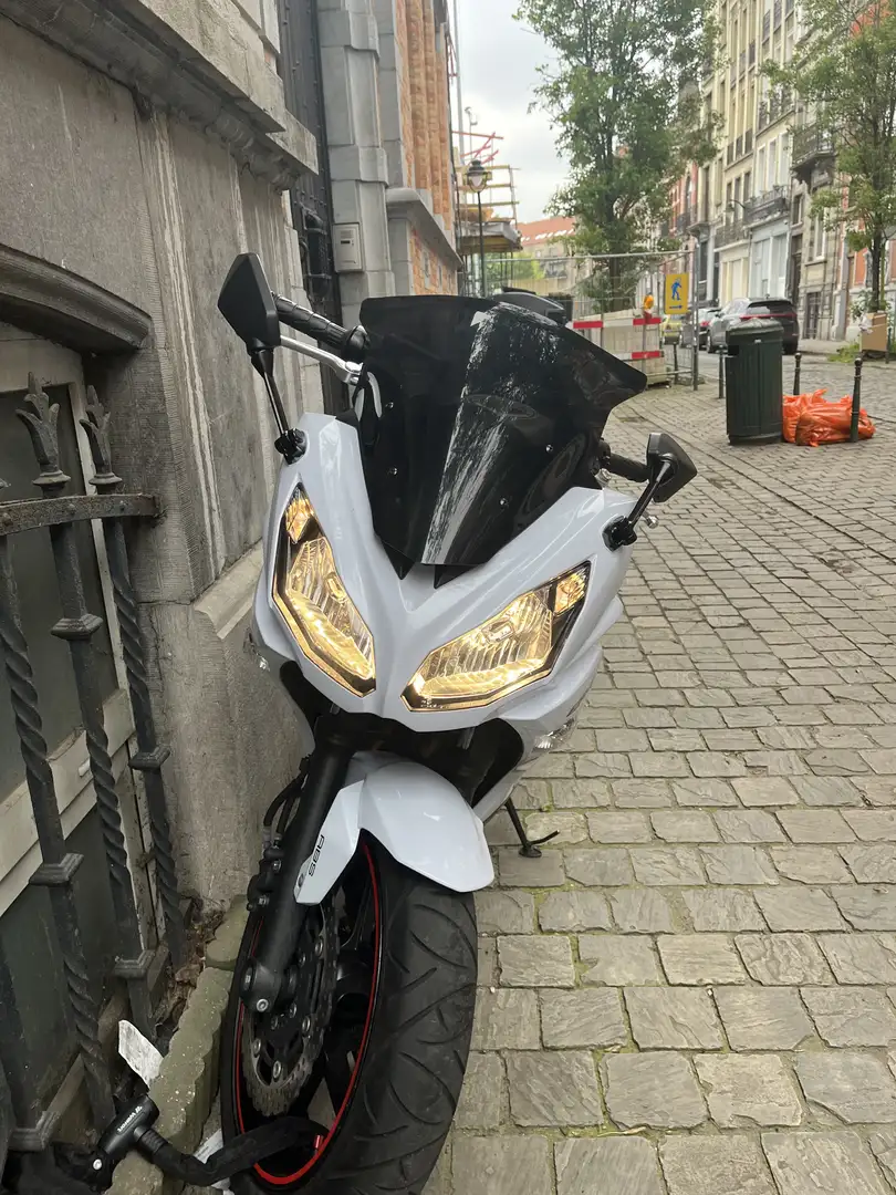 Kawasaki ER - 6 F Abs Blanc - 1