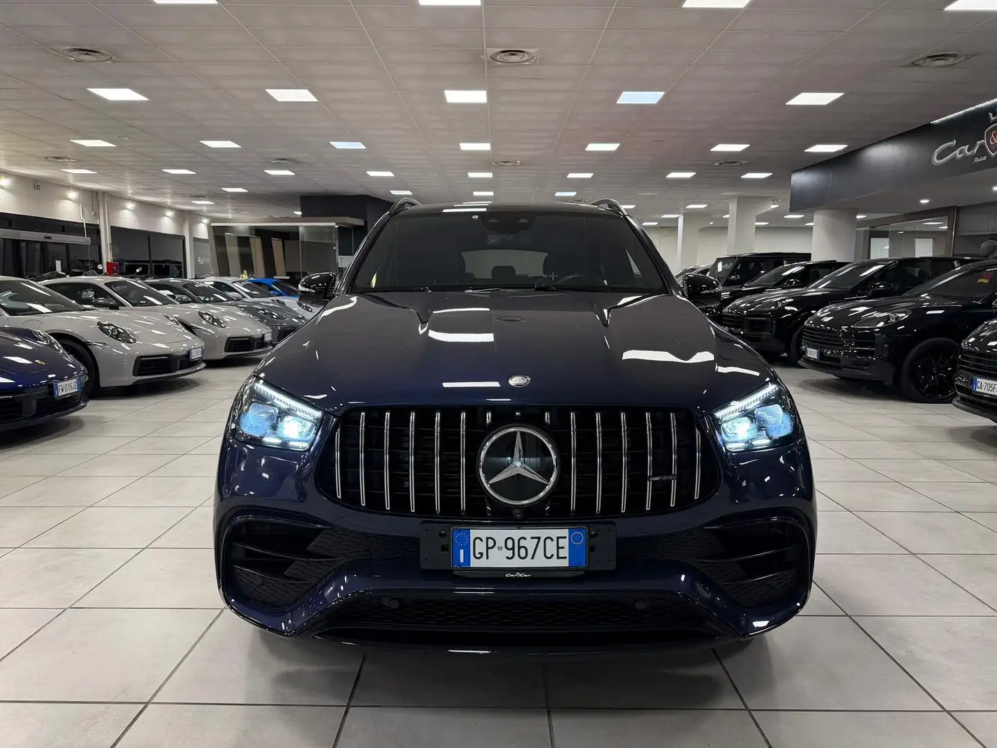 Mercedes-Benz GLE 63 AMG S Premium Plus 4matic+ auto Modrá - 2