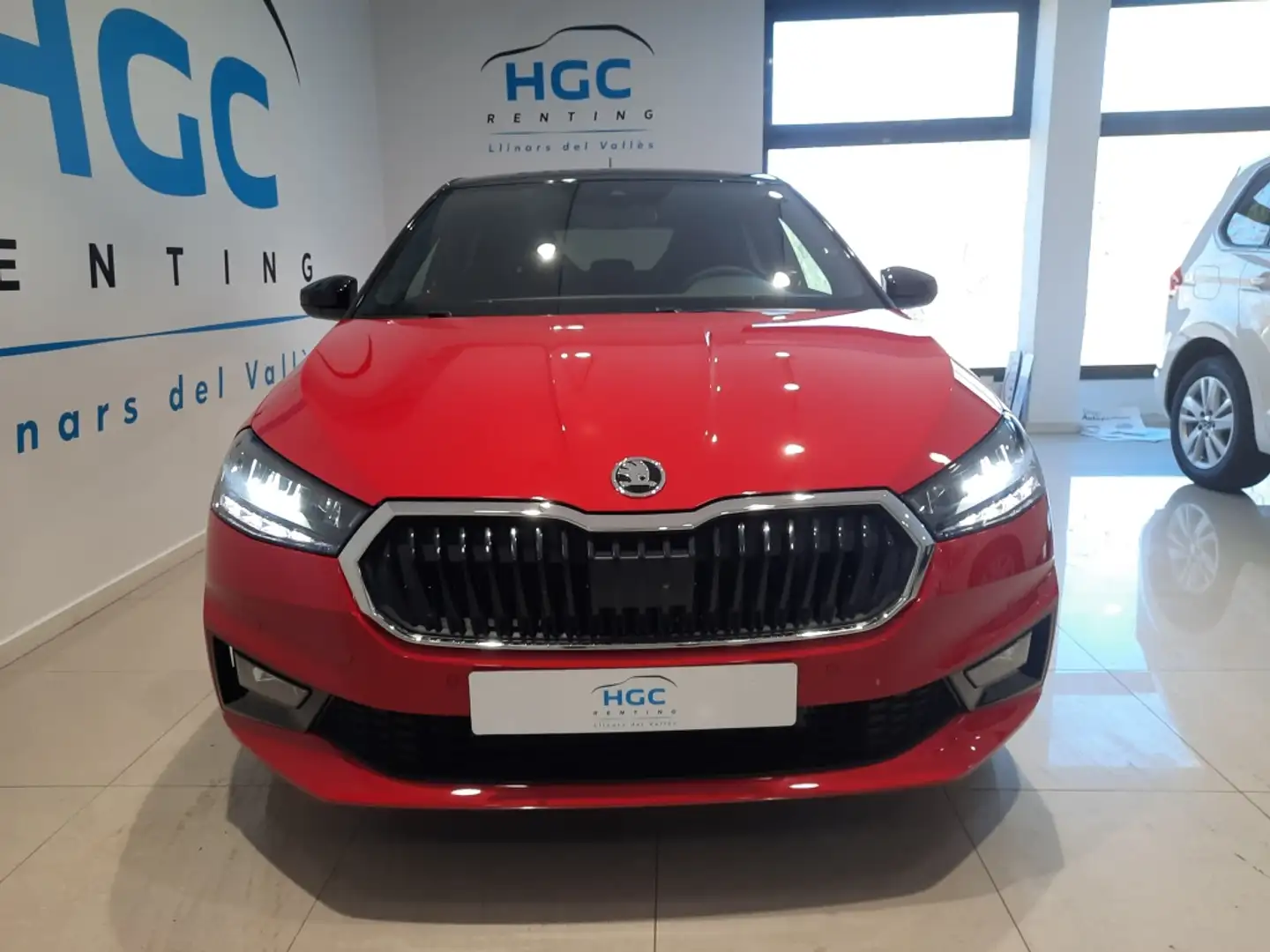 Skoda Fabia 1.5 TSI Design DSG 110kW Piros - 2