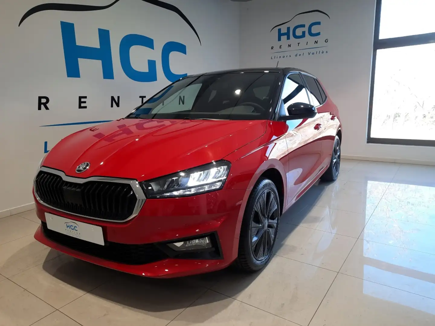 Skoda Fabia 1.5 TSI Design DSG 110kW Piros - 1