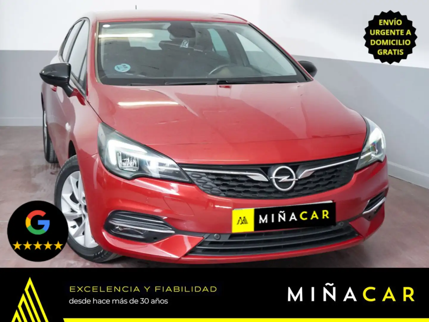 Opel Astra 1.2T S/S Edition 110 Rojo - 1
